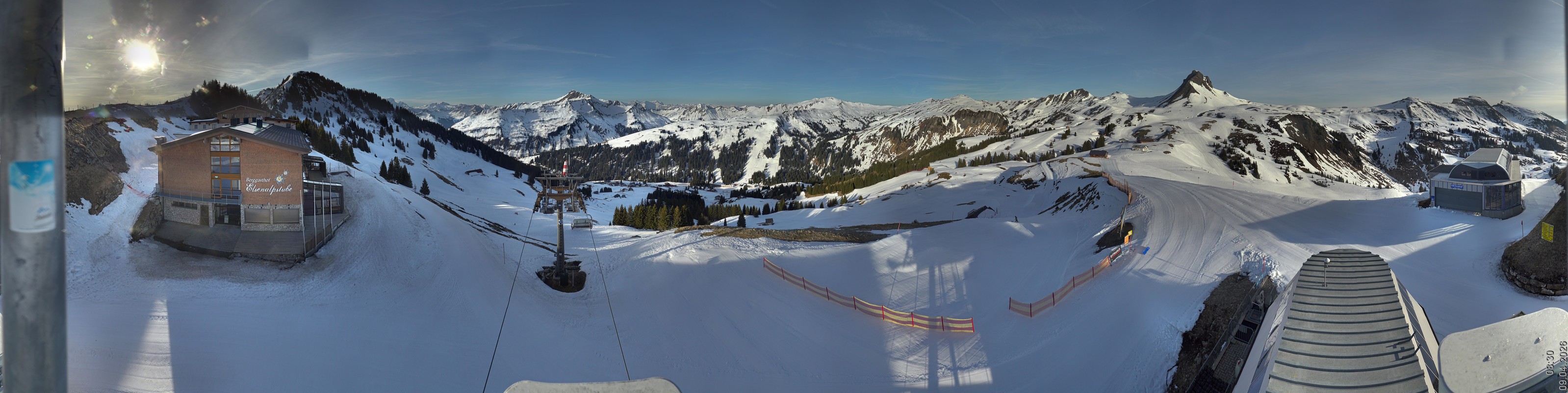 Archived image Webcam Panorama Damüls