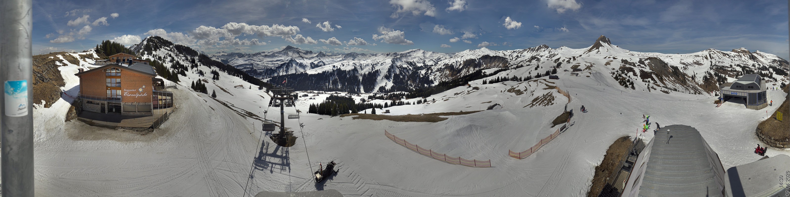 Archived image Webcam Panorama Damüls