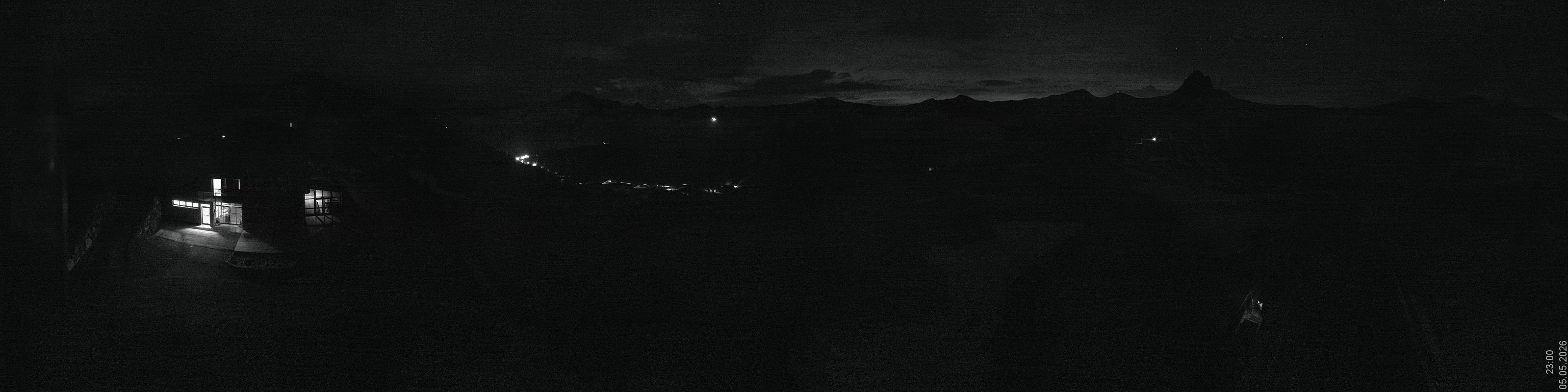 Archiv Foto Panorama Webcam Damüls an der Elsenalpstube