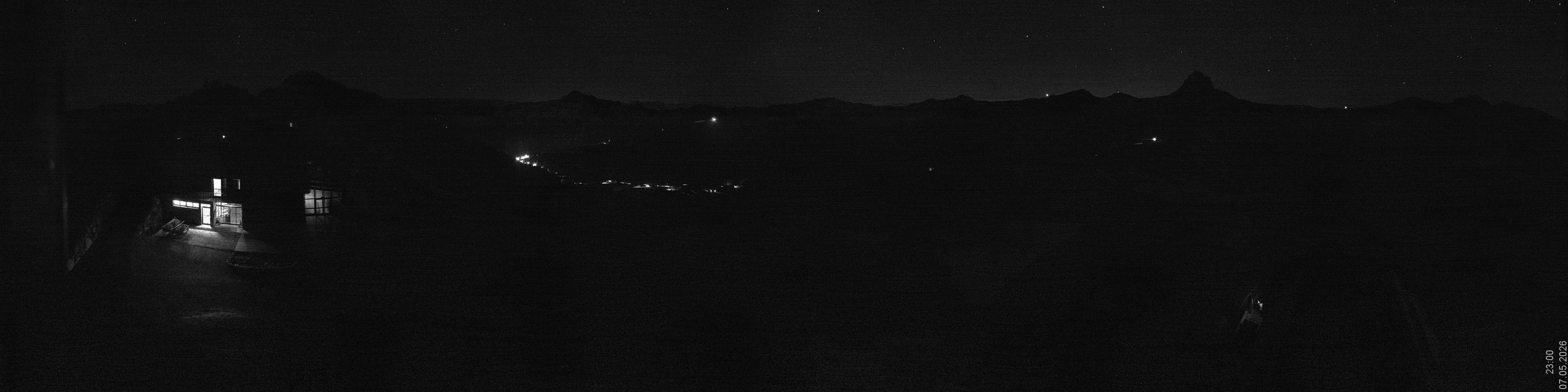 Archiv Foto Panorama Webcam Damüls an der Elsenalpstube