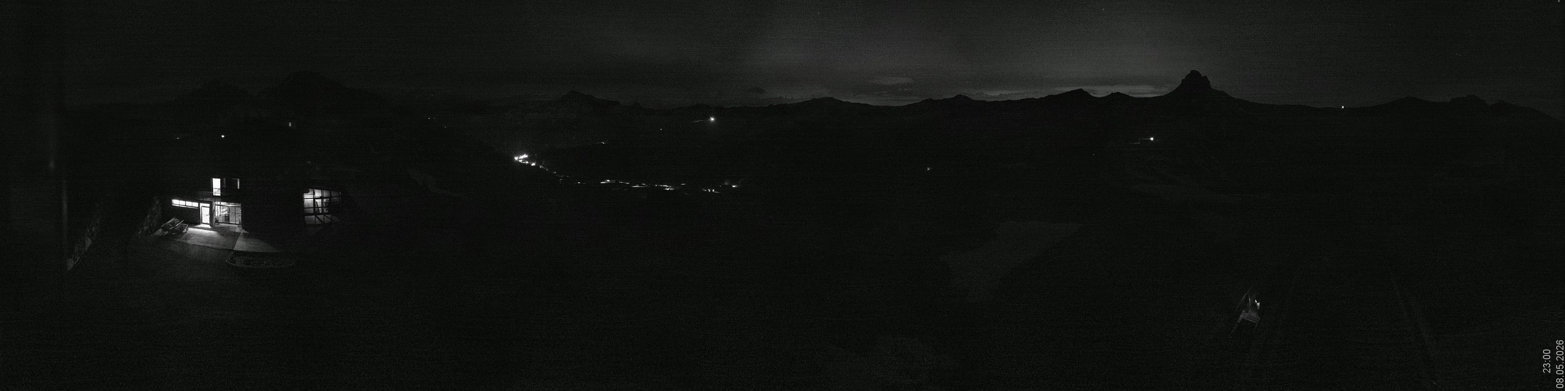 Archiv Foto Panorama Webcam Damüls an der Elsenalpstube