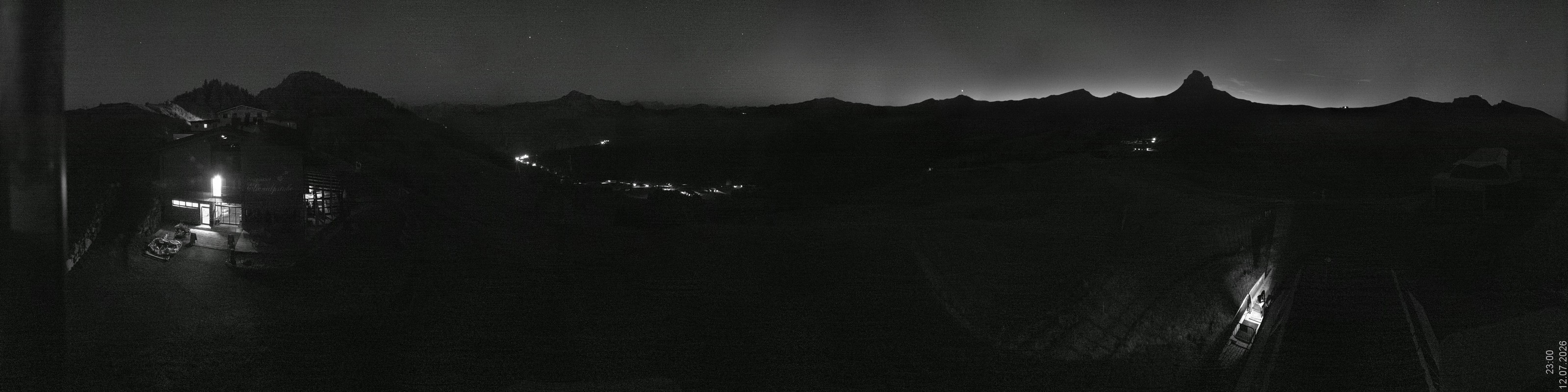 Archiv Foto Panorama Webcam Damüls an der Elsenalpstube