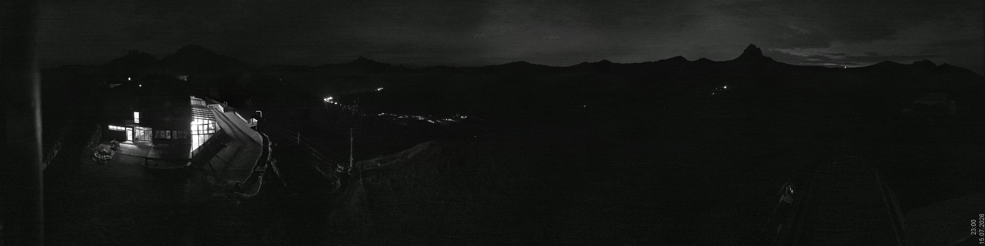 Archiv Foto Panorama Webcam Damüls an der Elsenalpstube