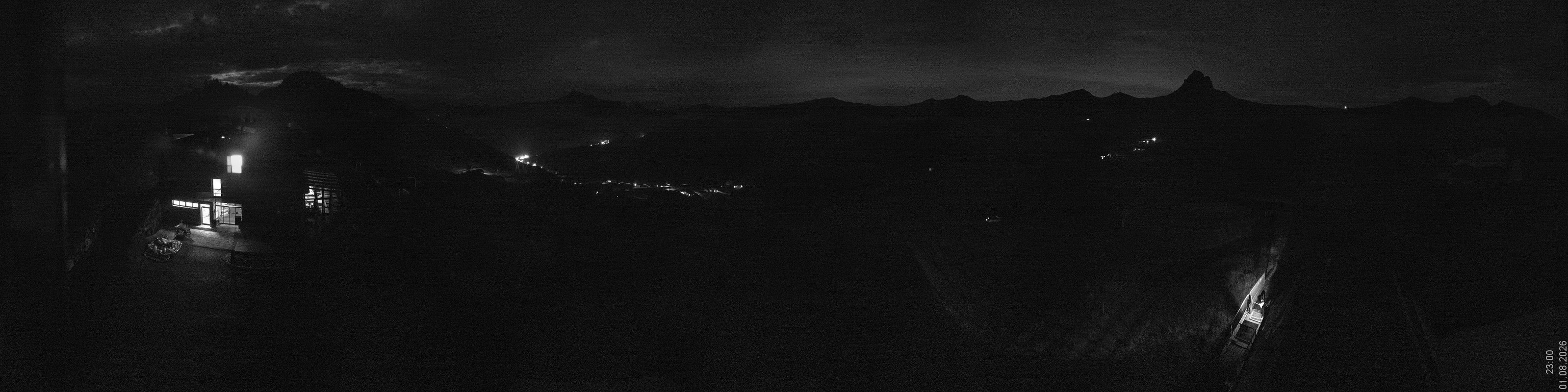 Archiv Foto Panorama Webcam Damüls an der Elsenalpstube