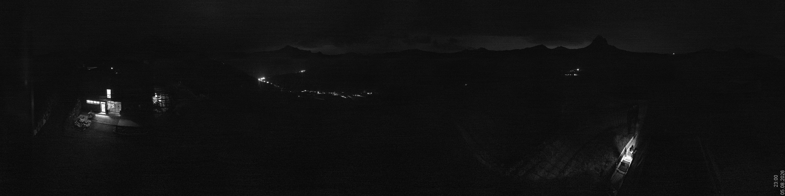 Archiv Foto Panorama Webcam Damüls an der Elsenalpstube