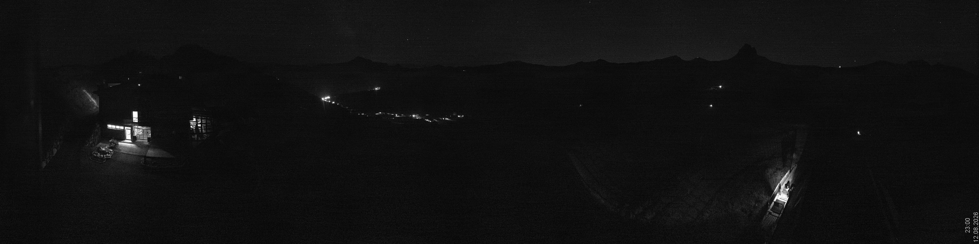 Archiv Foto Panorama Webcam Damüls an der Elsenalpstube