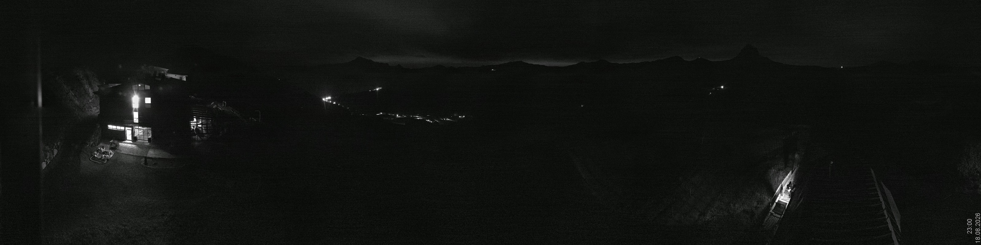 Archiv Foto Panorama Webcam Damüls an der Elsenalpstube