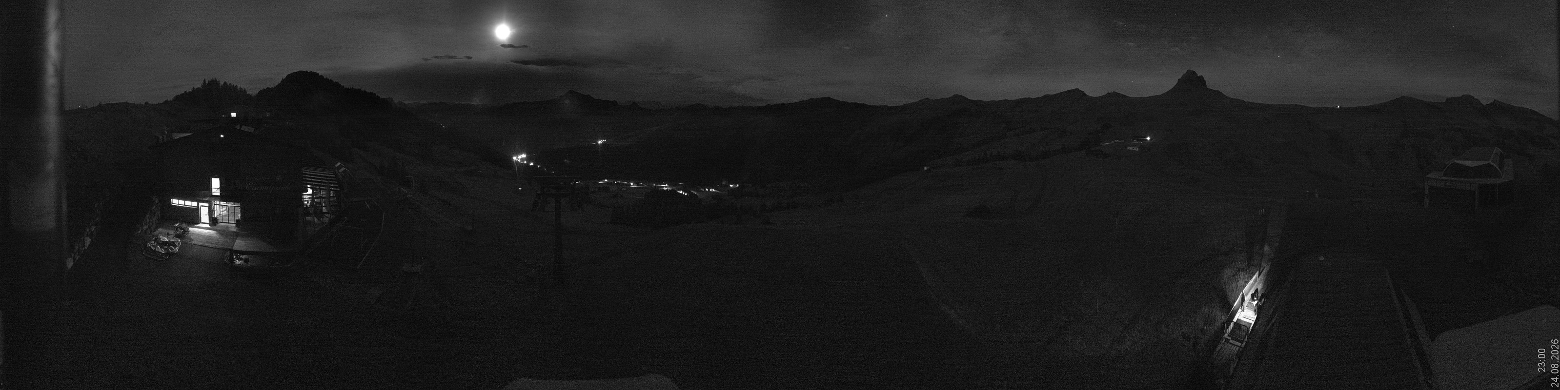 Archiv Foto Panorama Webcam Damüls an der Elsenalpstube