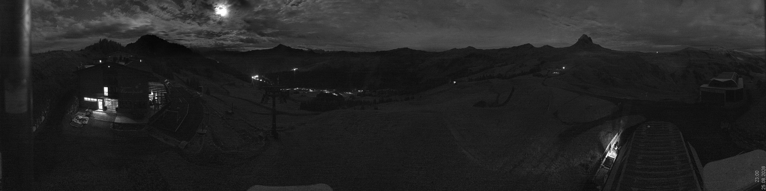 Archiv Foto Panorama Webcam Damüls an der Elsenalpstube