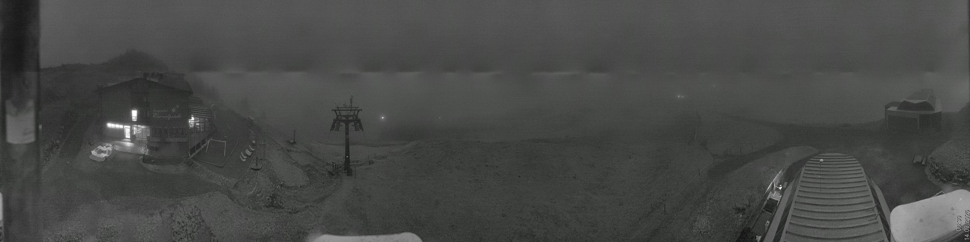 Archiv Foto Panorama Webcam Damüls an der Elsenalpstube