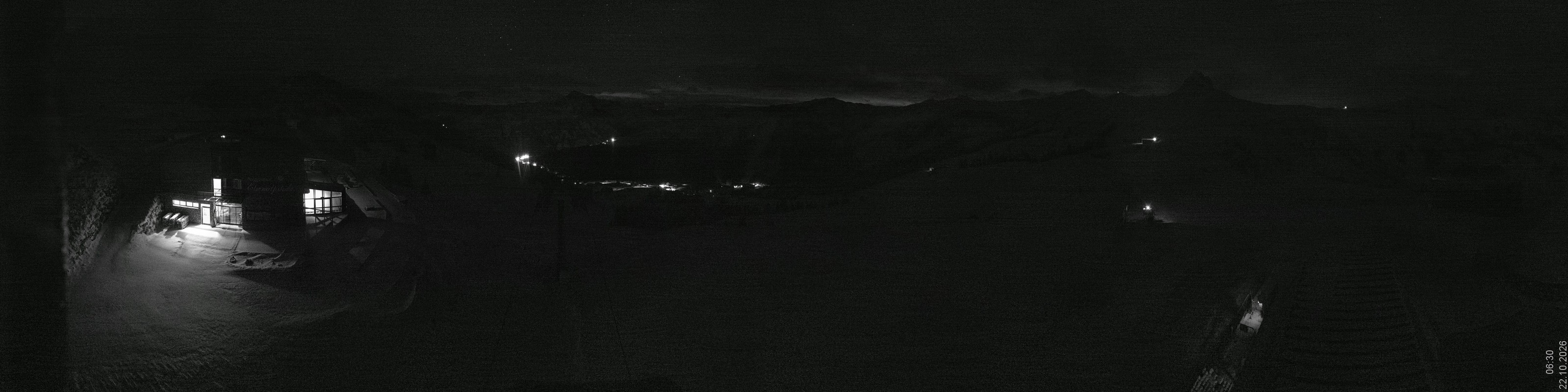 Archiv Foto Panorama Webcam Damüls an der Elsenalpstube