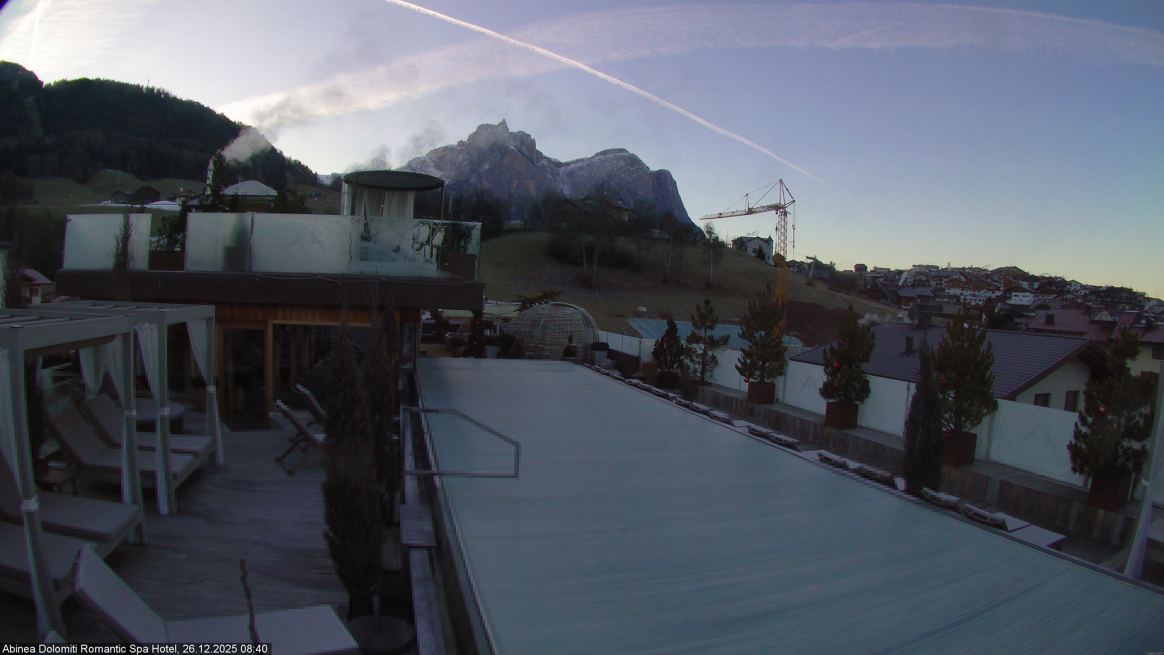 Archiv Foto Webcam Abinea Dolomiti Romantic Spa Hotel - Kastelruth