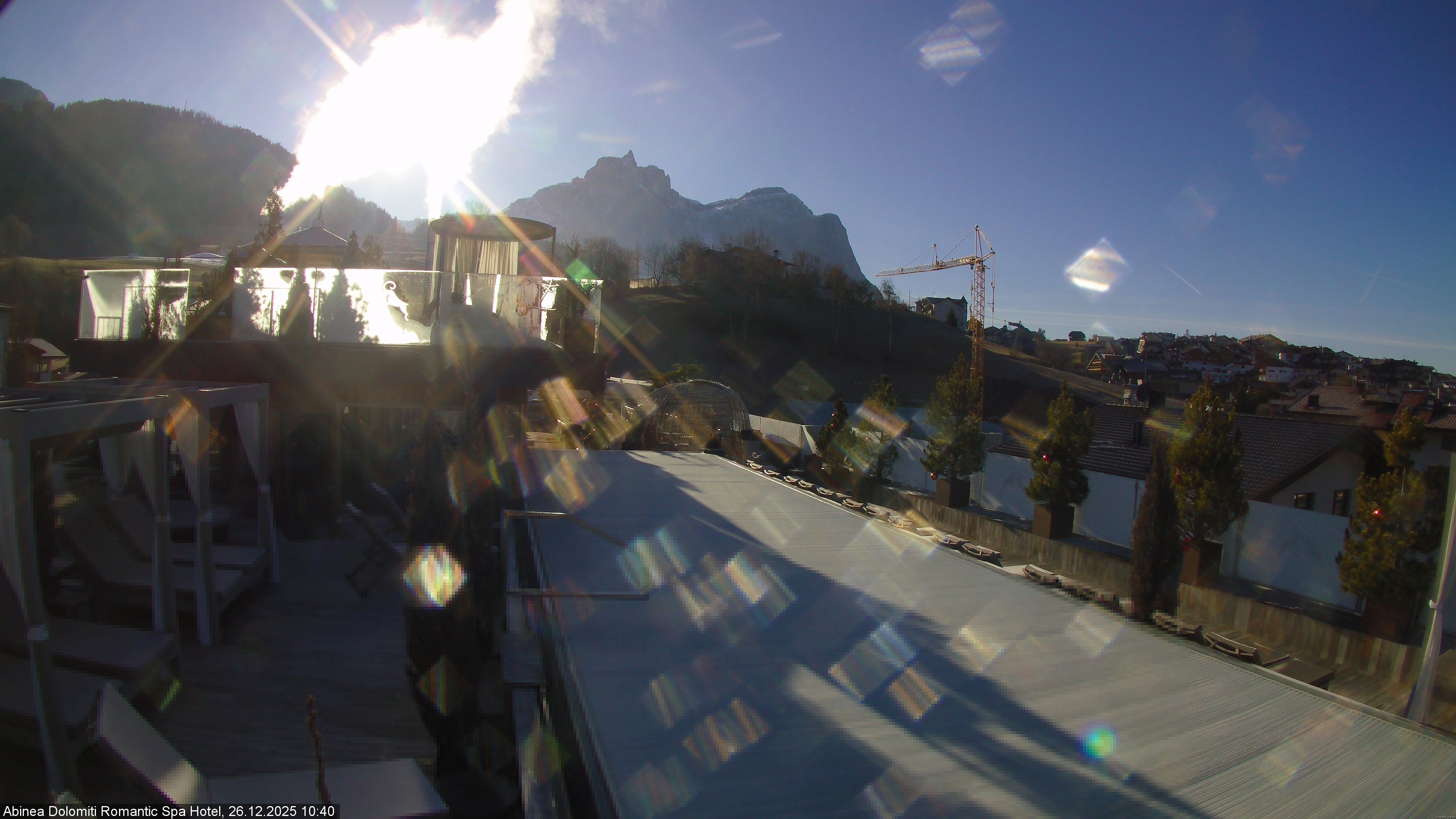 Archiv Foto Webcam Abinea Dolomiti Romantic Spa Hotel - Kastelruth