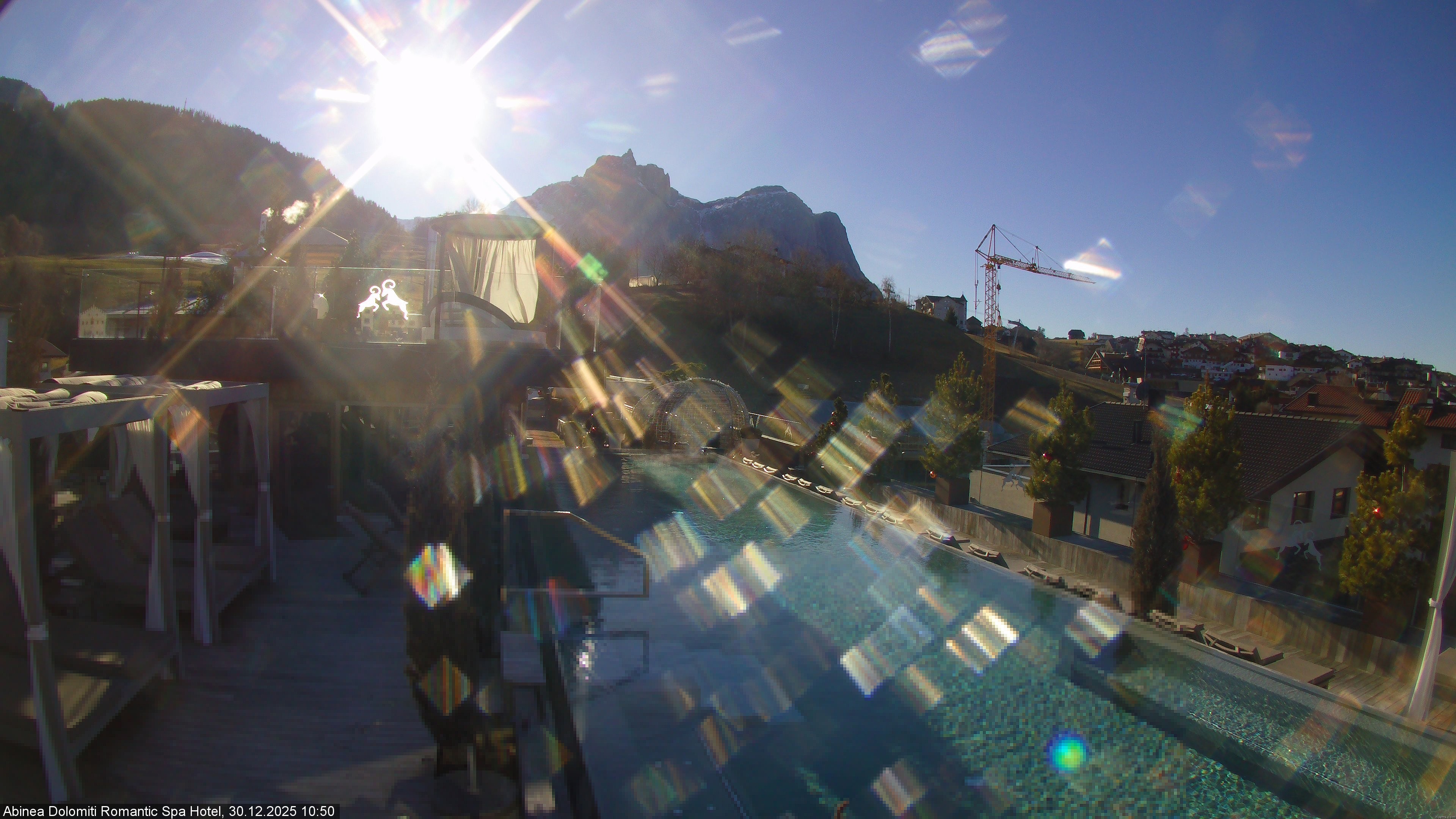 Archiv Foto Webcam Abinea Dolomiti Romantic Spa Hotel - Kastelruth