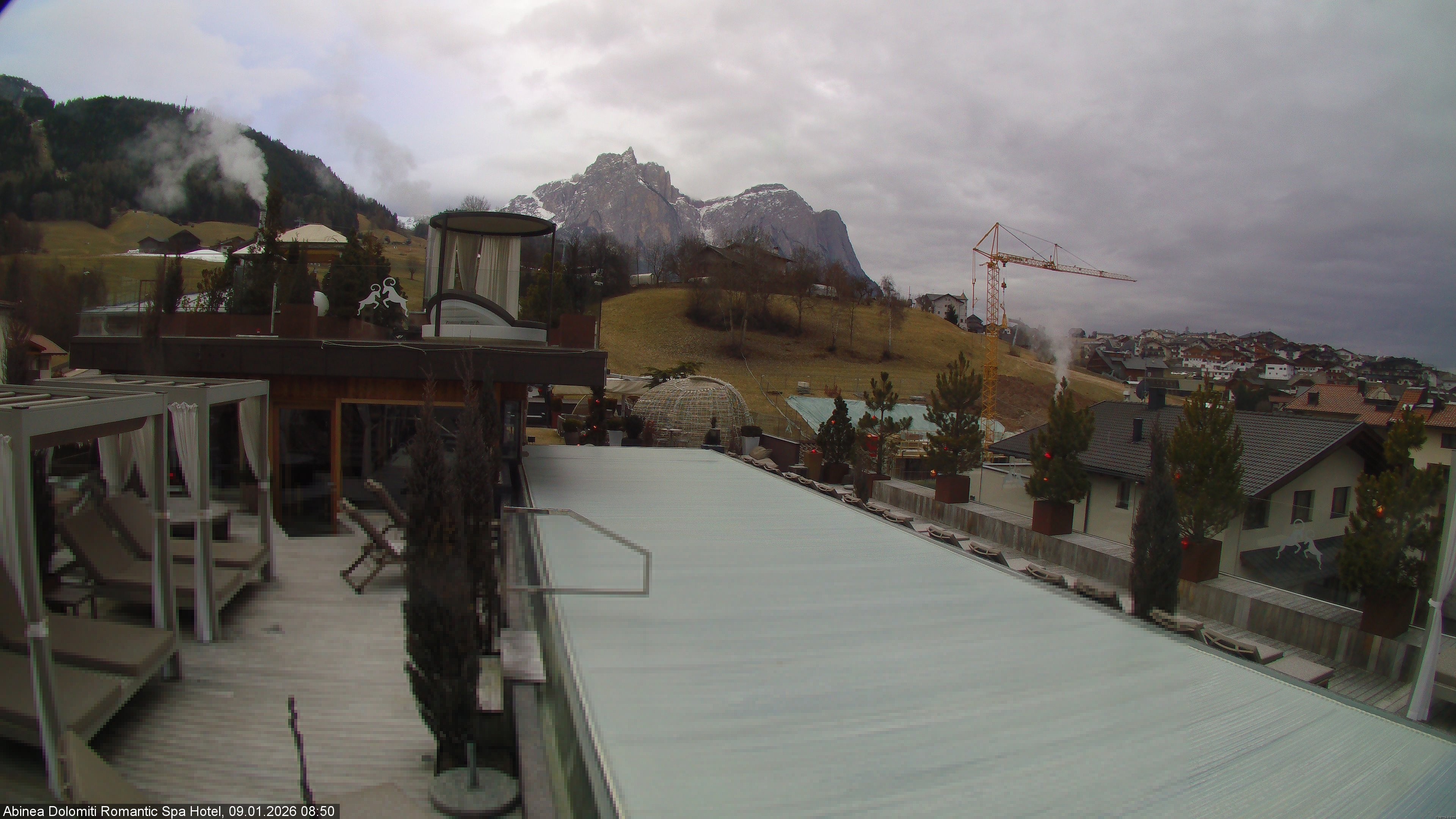Archiv Foto Webcam Abinea Dolomiti Romantic Spa Hotel - Kastelruth