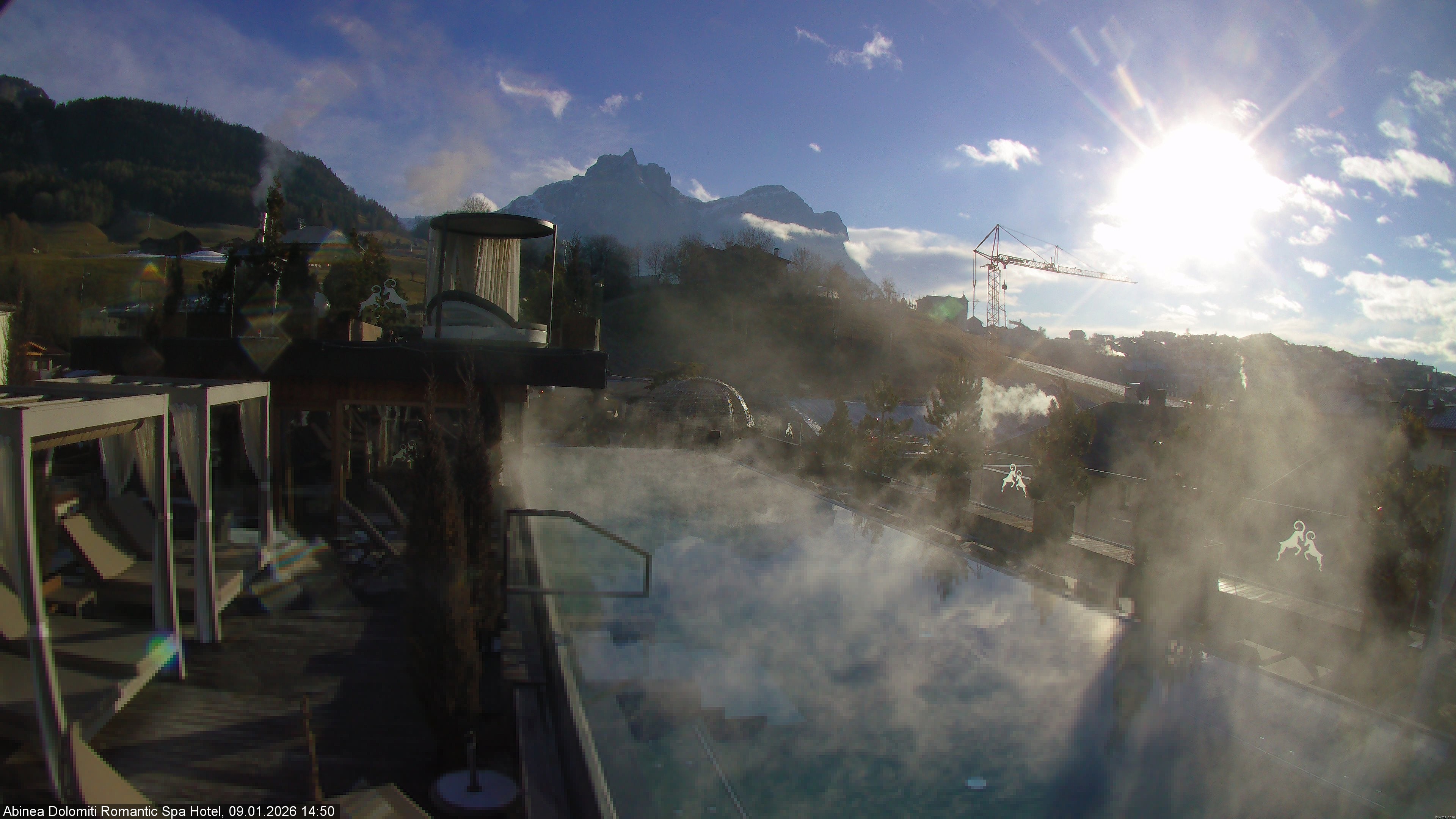 Archiv Foto Webcam Abinea Dolomiti Romantic Spa Hotel - Kastelruth