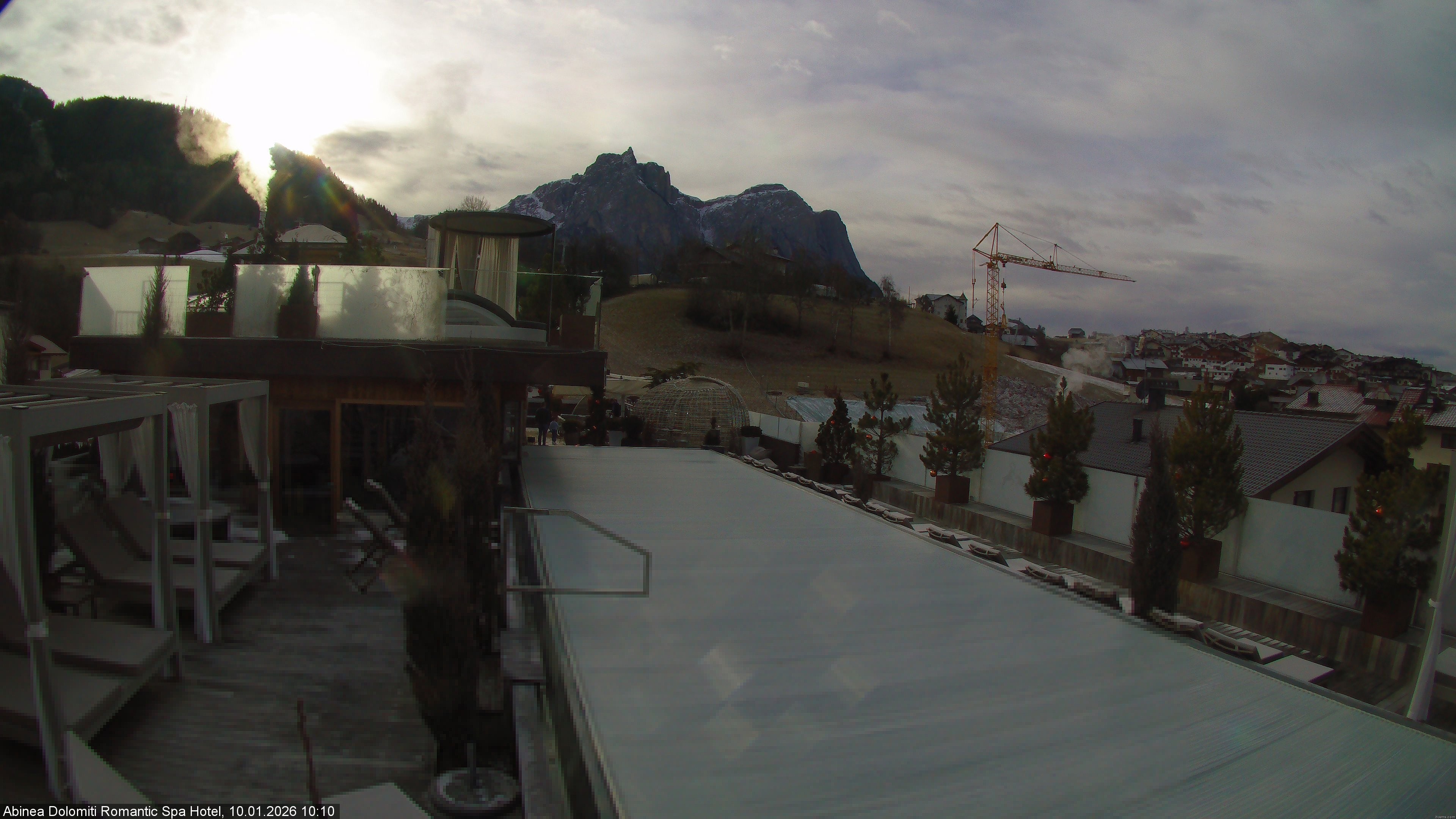 Archiv Foto Webcam Abinea Dolomiti Romantic Spa Hotel - Kastelruth