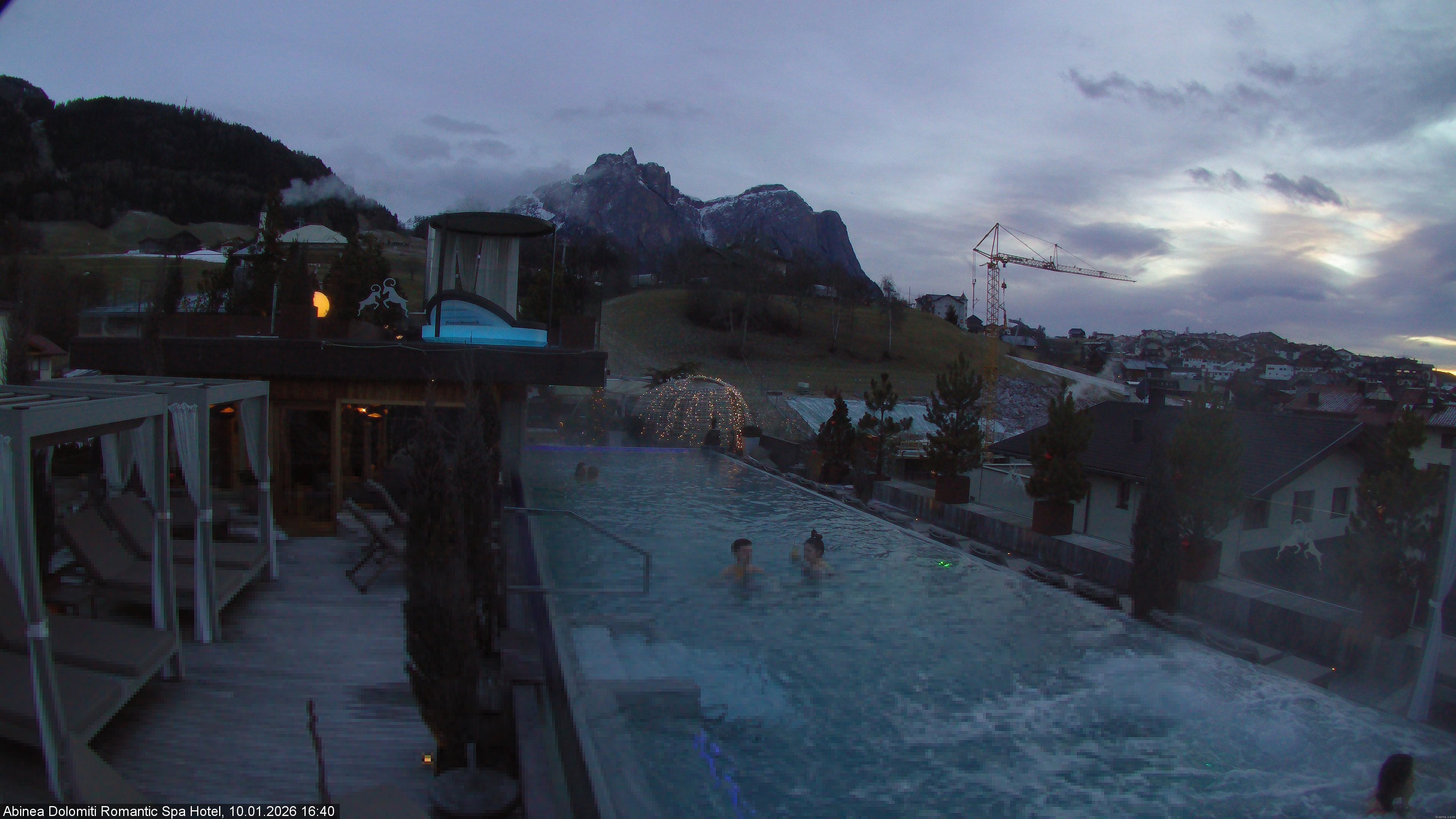 Archiv Foto Webcam Abinea Dolomiti Romantic Spa Hotel - Kastelruth
