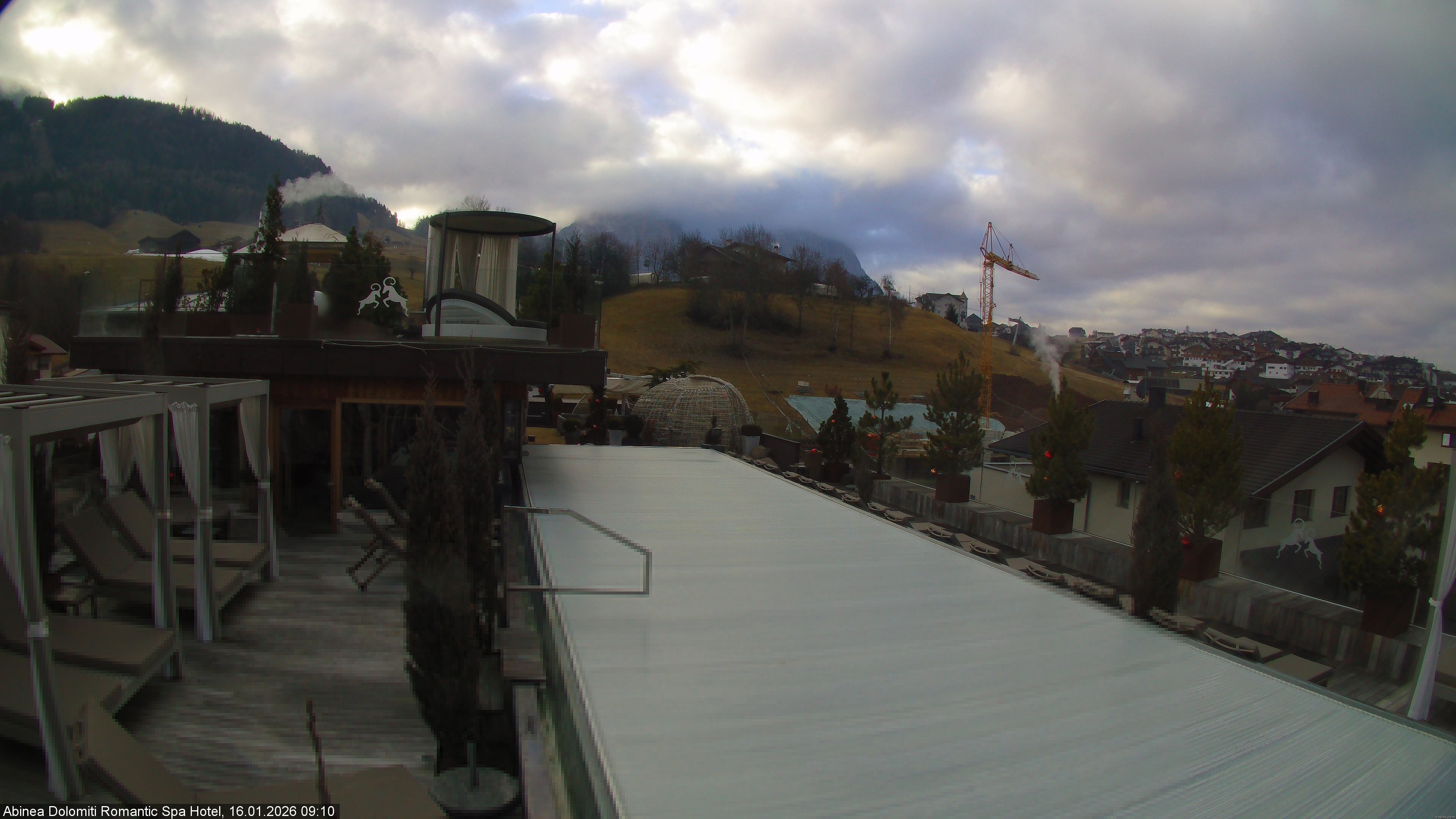 Archiv Foto Webcam Abinea Dolomiti Romantic Spa Hotel - Kastelruth