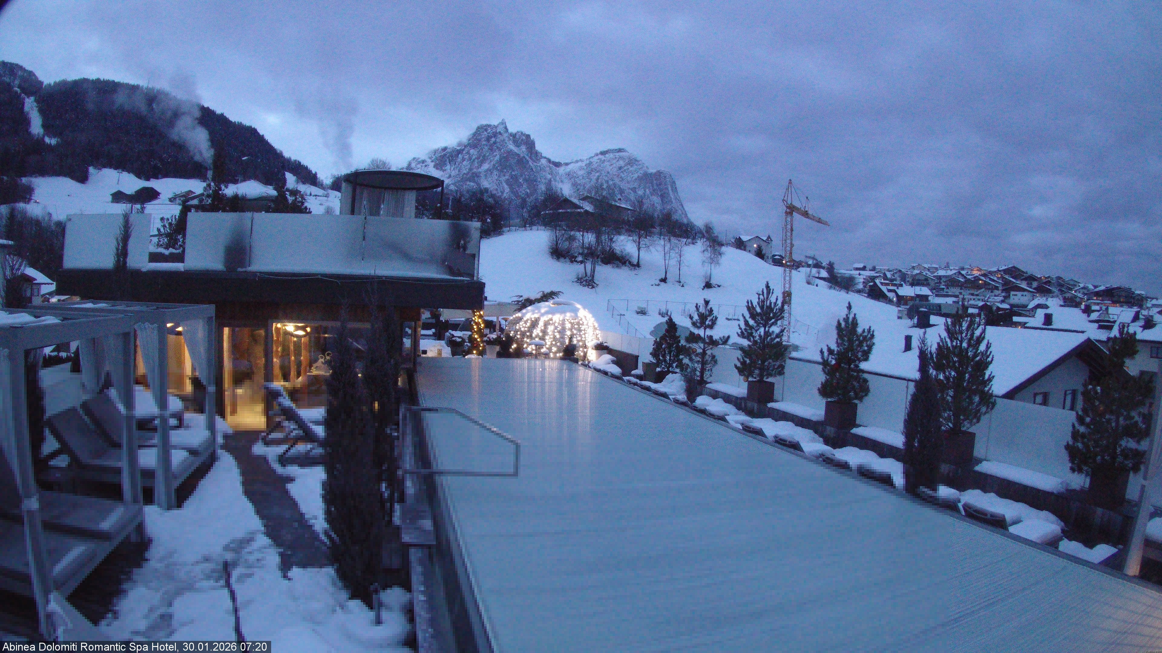 Archiv Foto Webcam Abinea Dolomiti Romantic Spa Hotel - Kastelruth