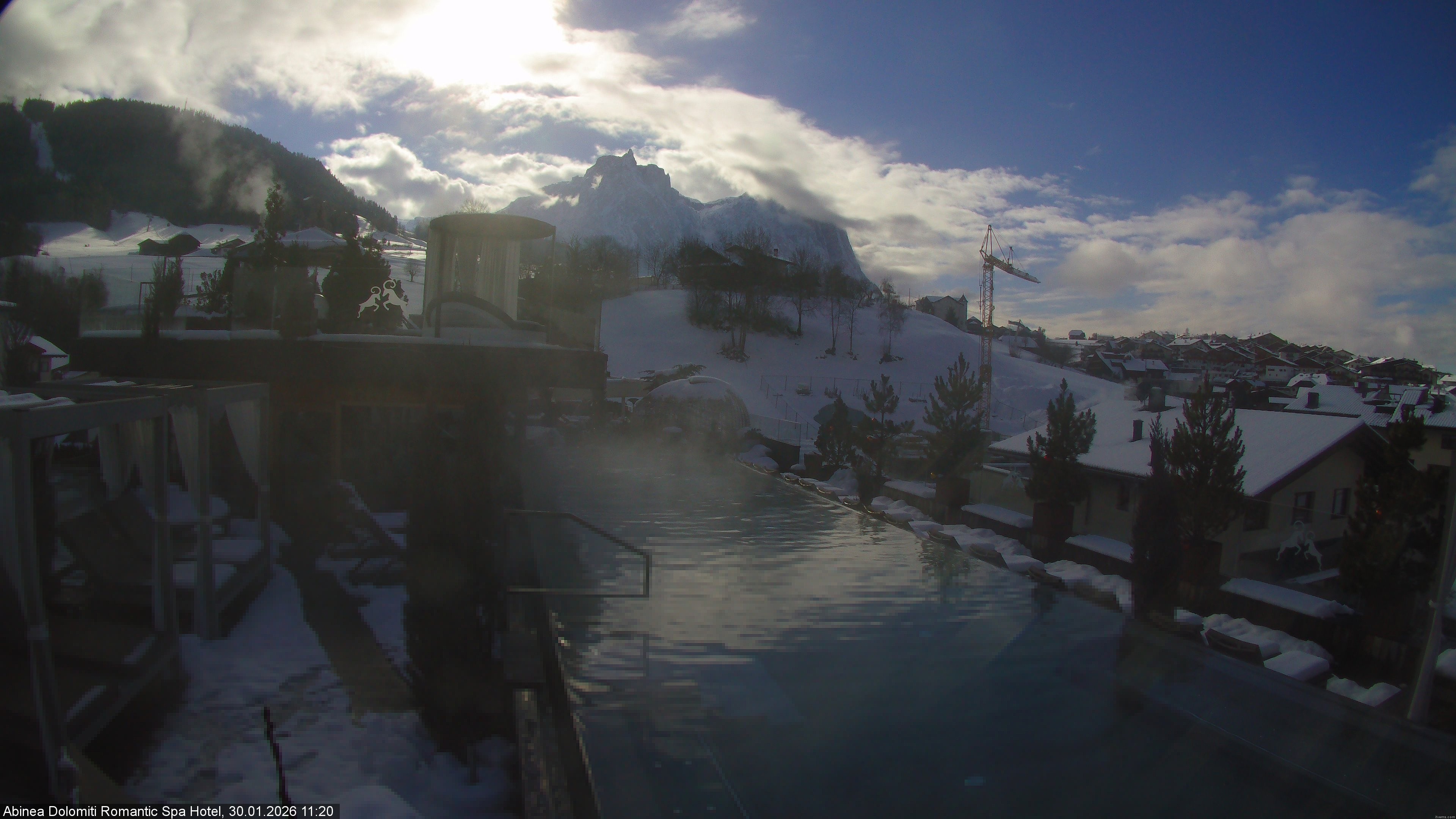 Archiv Foto Webcam Abinea Dolomiti Romantic Spa Hotel - Kastelruth
