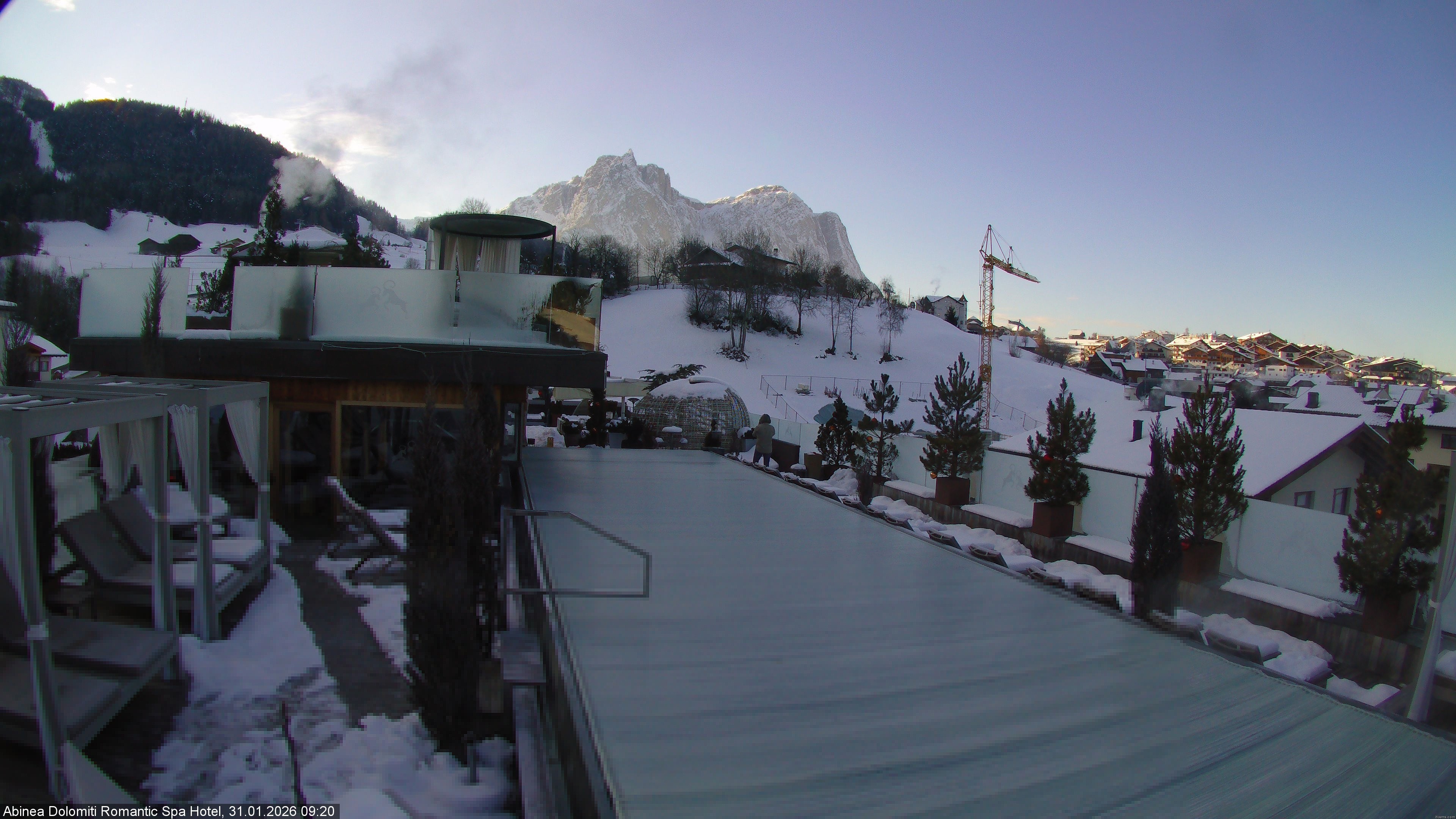 Archiv Foto Webcam Abinea Dolomiti Romantic Spa Hotel - Kastelruth
