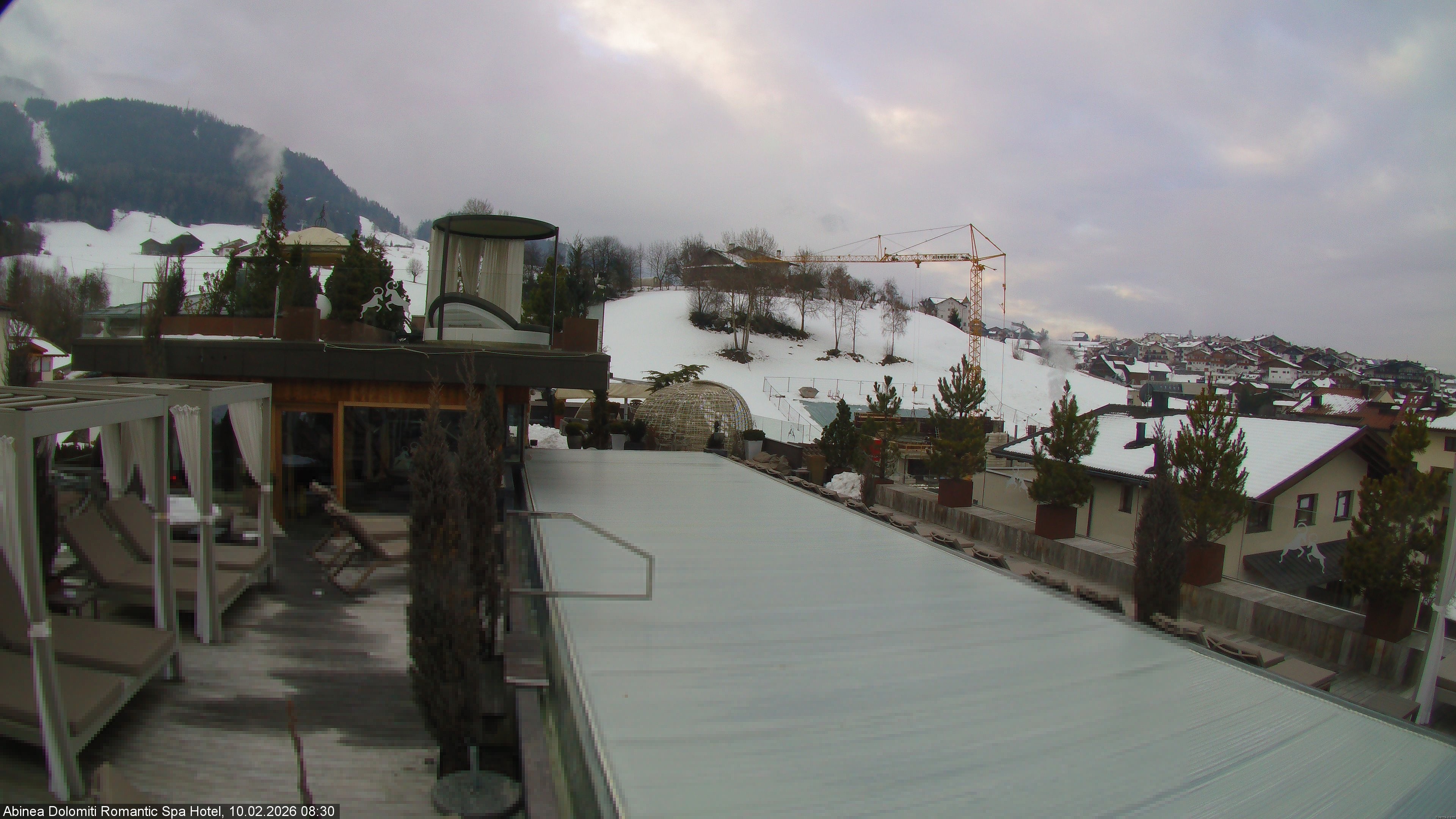 Archiv Foto Webcam Abinea Dolomiti Romantic Spa Hotel - Kastelruth
