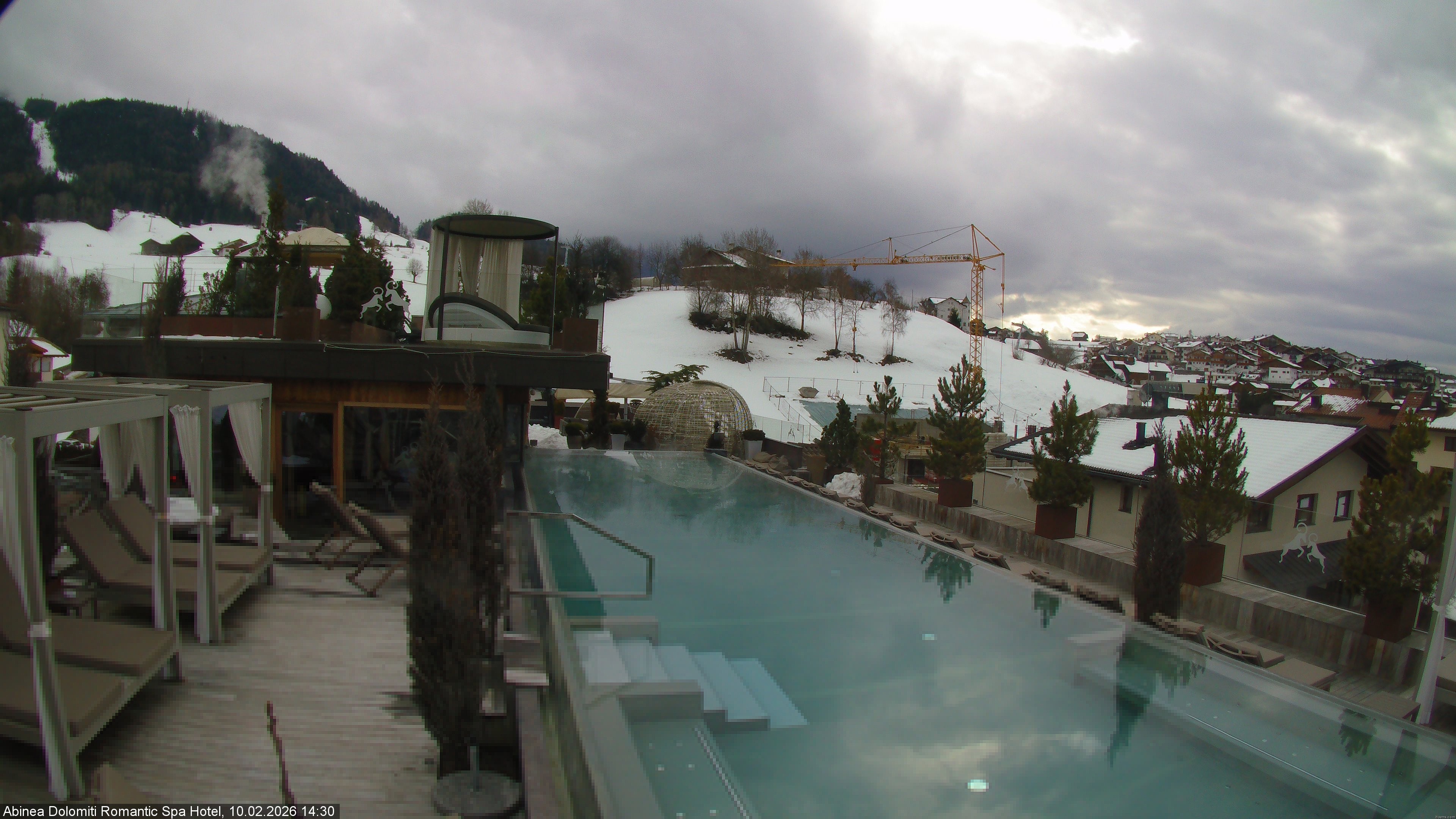 Archiv Foto Webcam Abinea Dolomiti Romantic Spa Hotel - Kastelruth