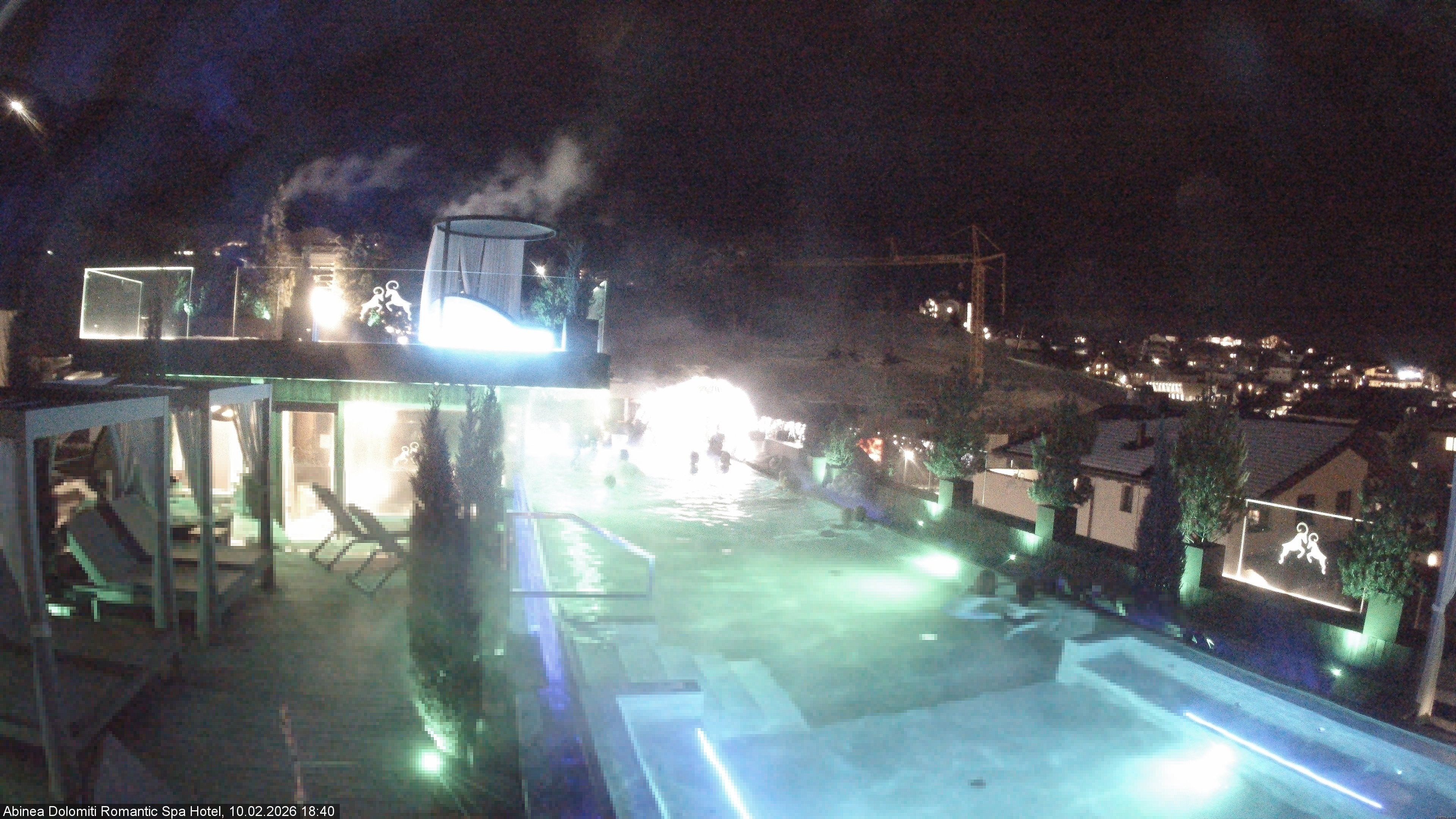 Archived image Webcam Kastelruth: Abinea Dolomiti Romantic Spa Hotel