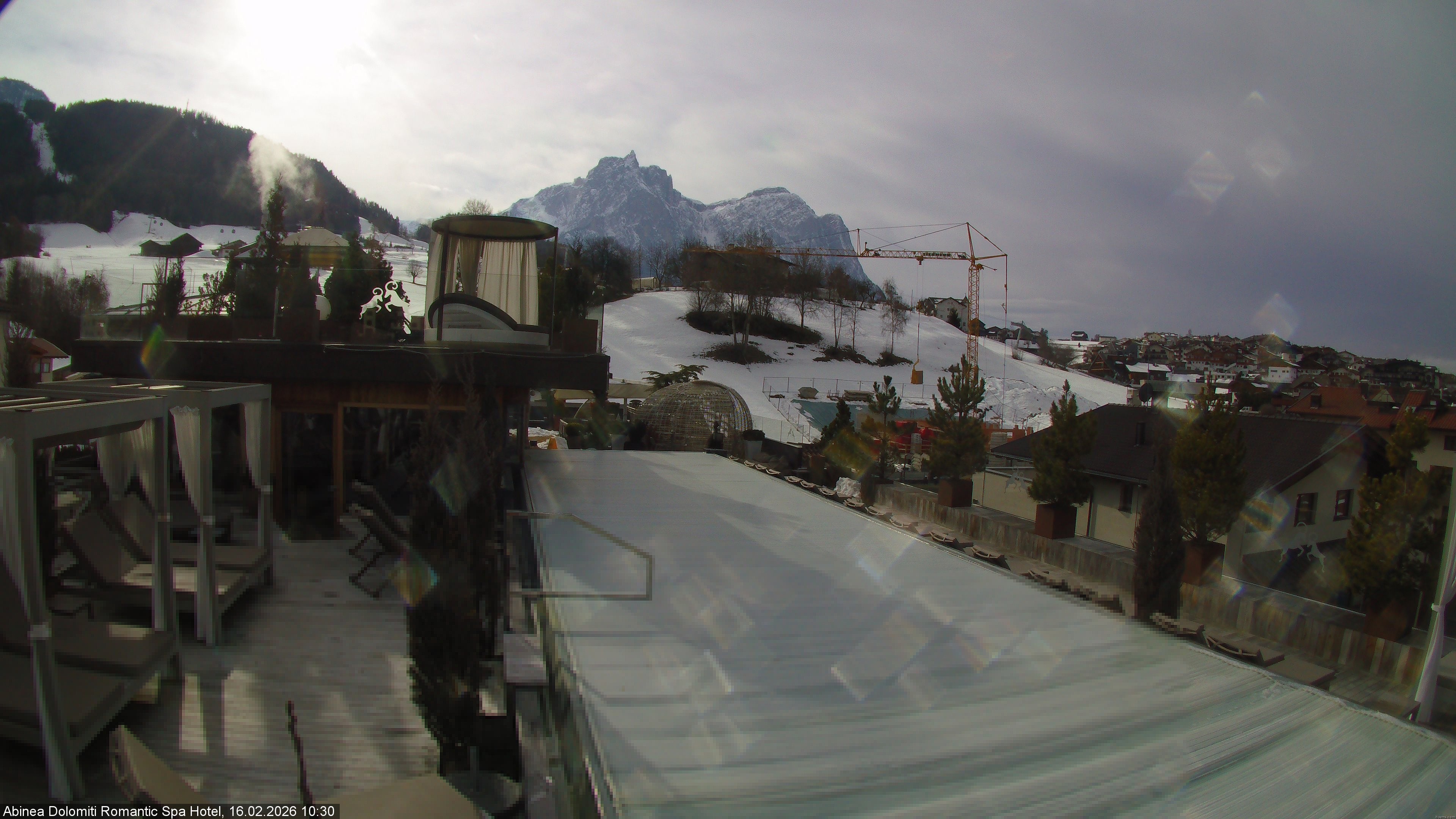 Archiv Foto Webcam Abinea Dolomiti Romantic Spa Hotel - Kastelruth