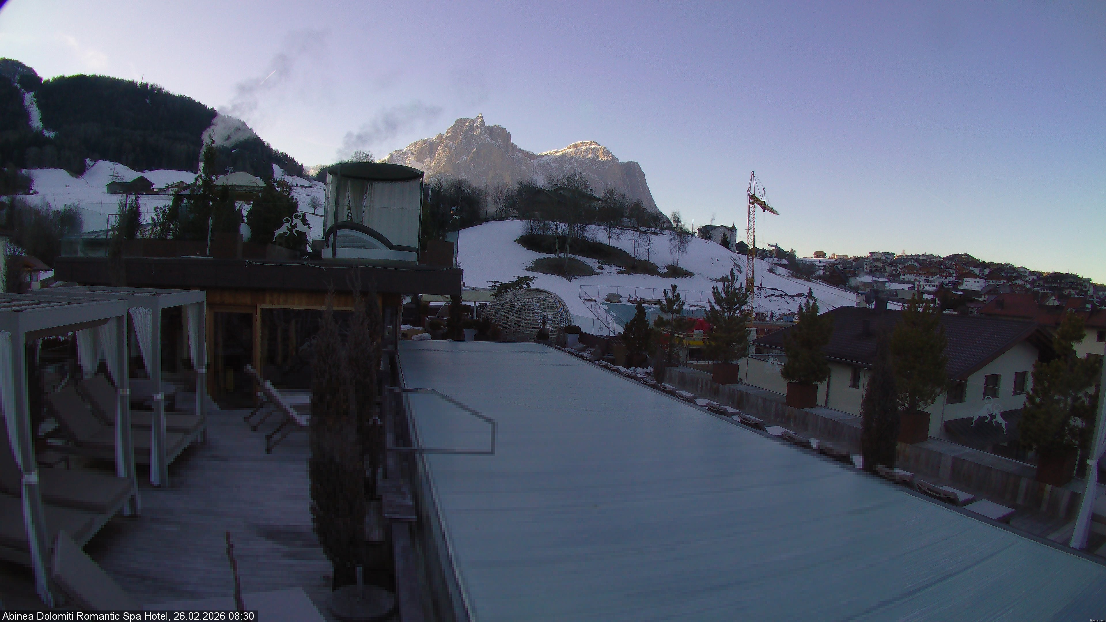Archiv Foto Webcam Abinea Dolomiti Romantic Spa Hotel - Kastelruth