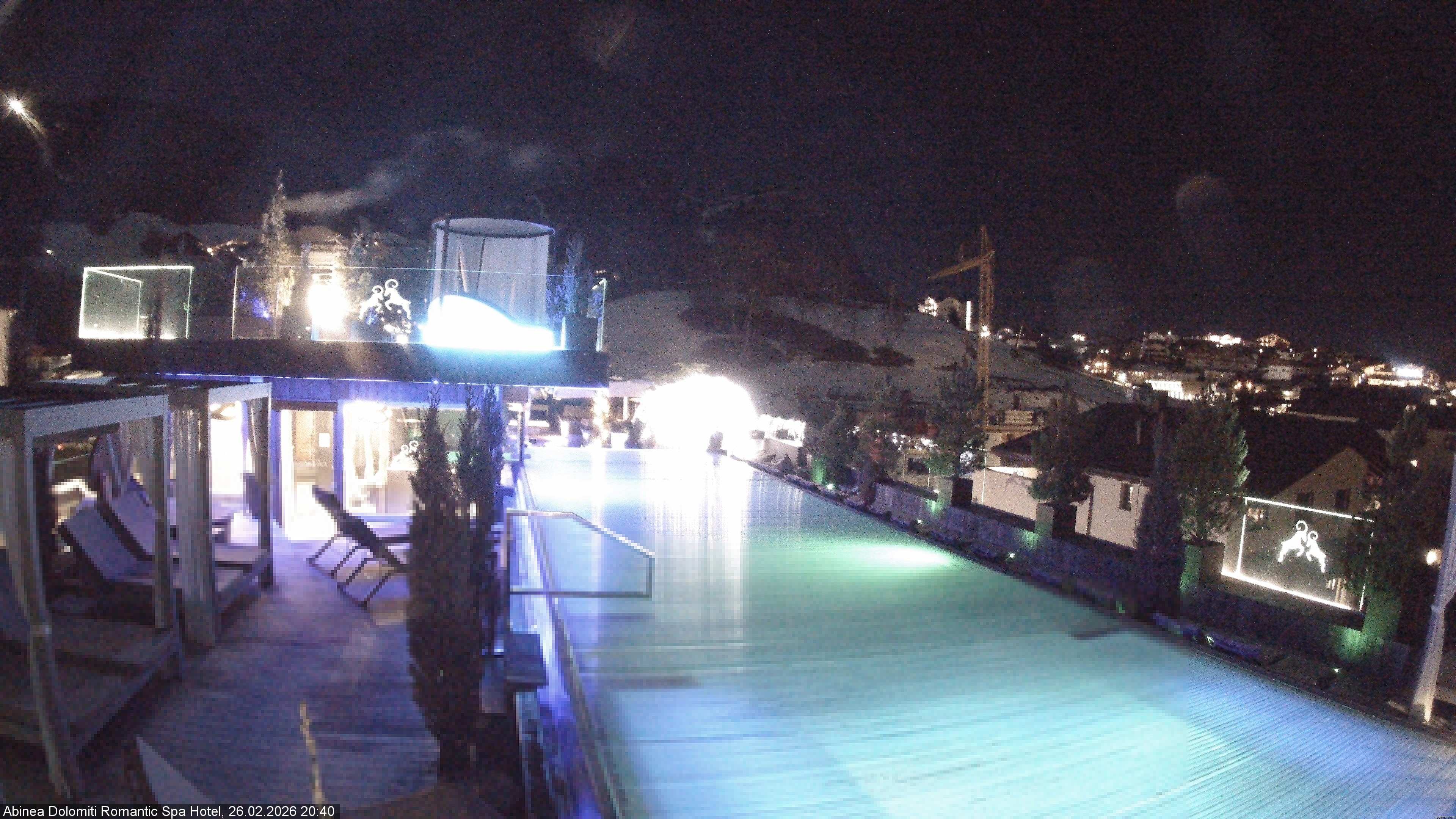 Archived image Webcam Kastelruth: Abinea Dolomiti Romantic Spa Hotel