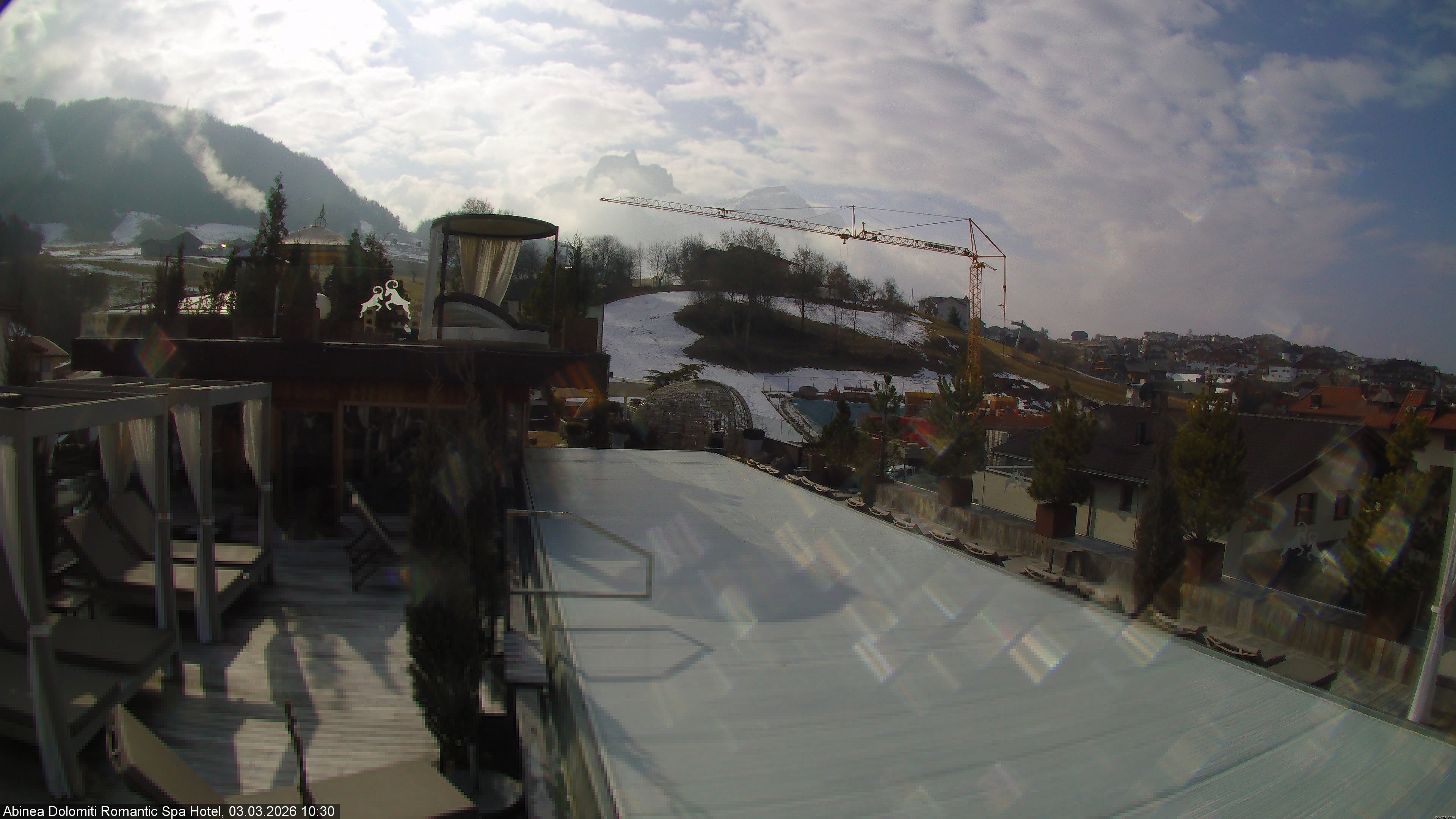 Archiv Foto Webcam Abinea Dolomiti Romantic Spa Hotel - Kastelruth