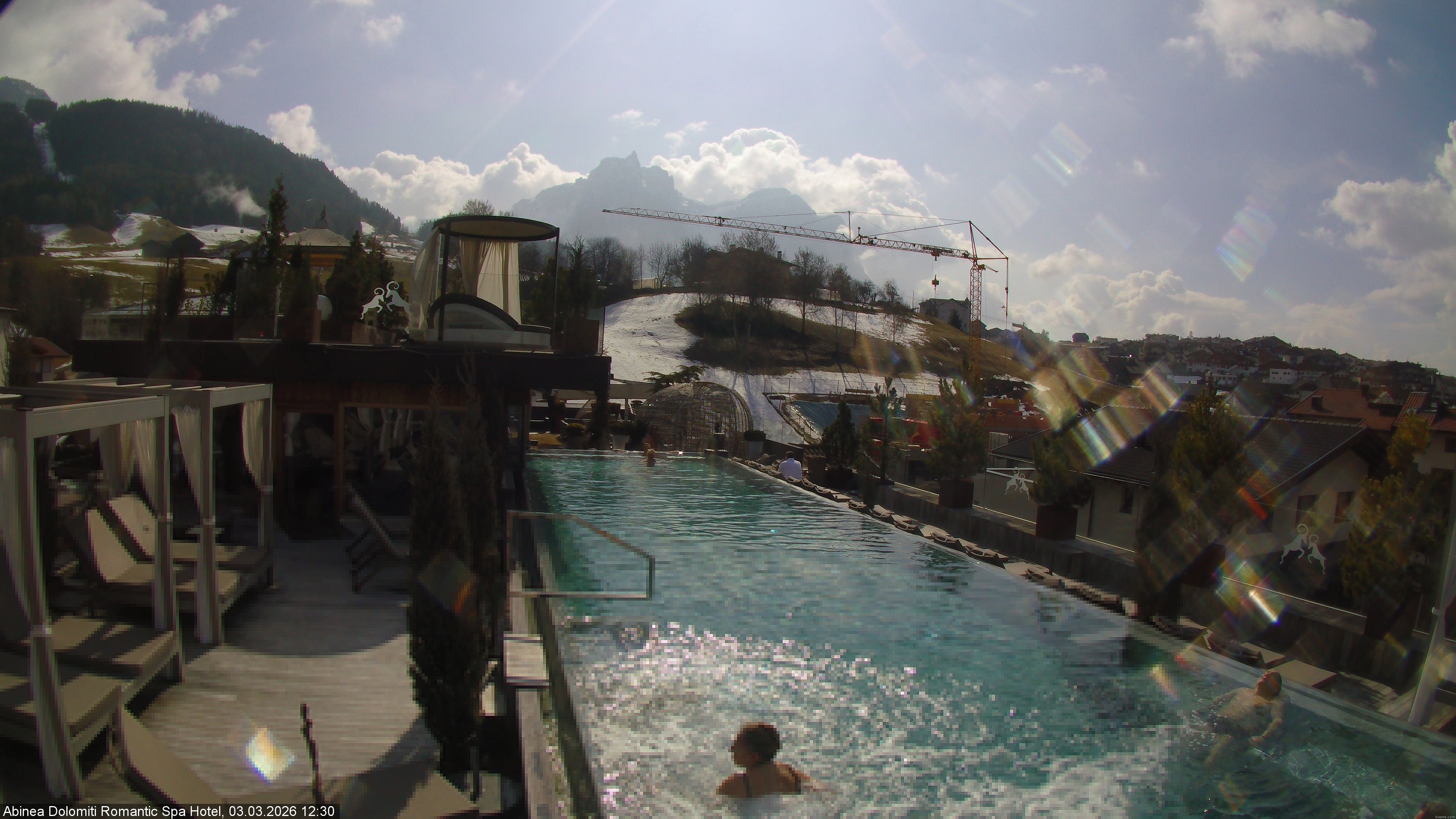 Archiv Foto Webcam Abinea Dolomiti Romantic Spa Hotel - Kastelruth