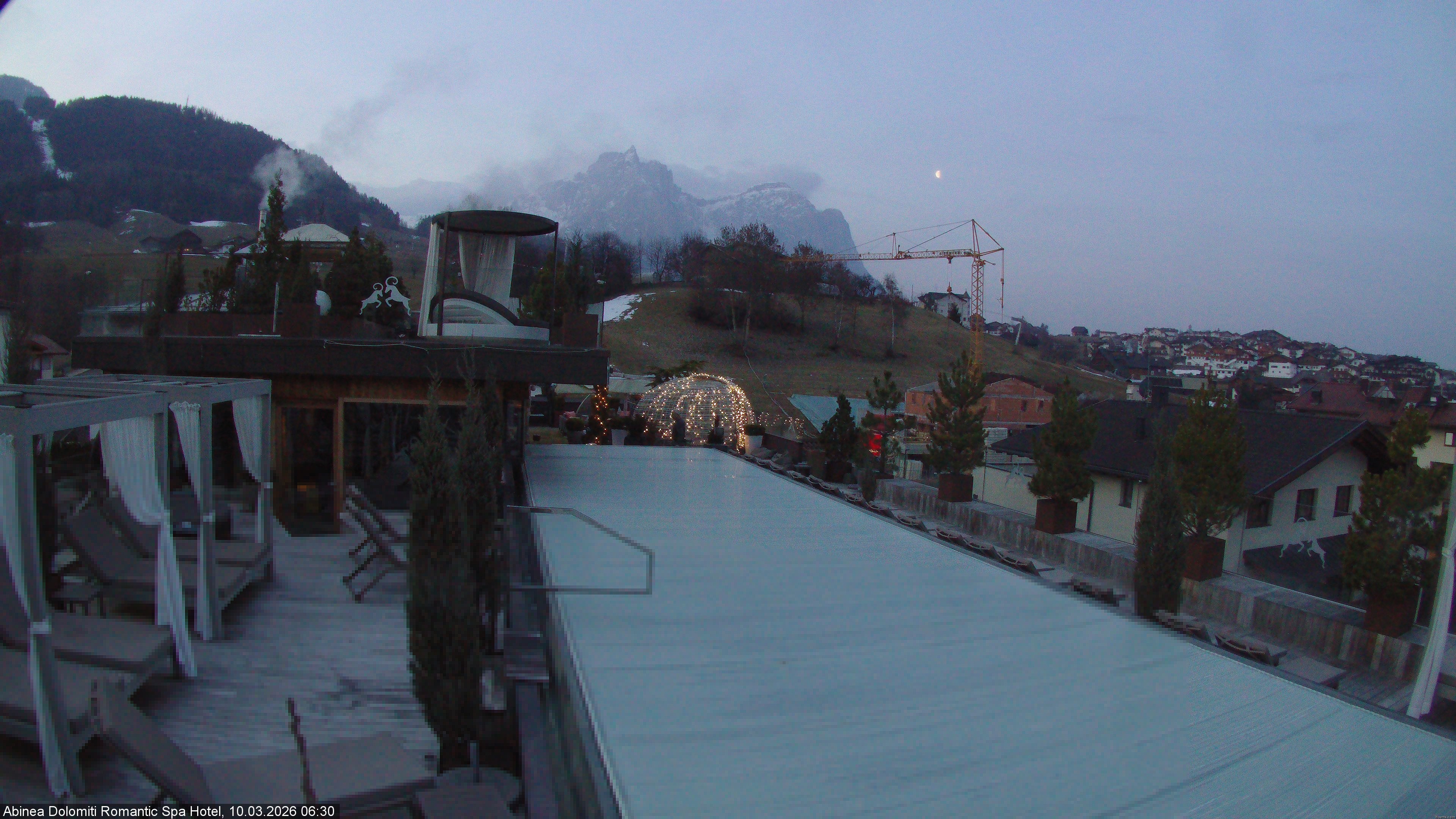 Archiv Foto Webcam Abinea Dolomiti Romantic Spa Hotel - Kastelruth