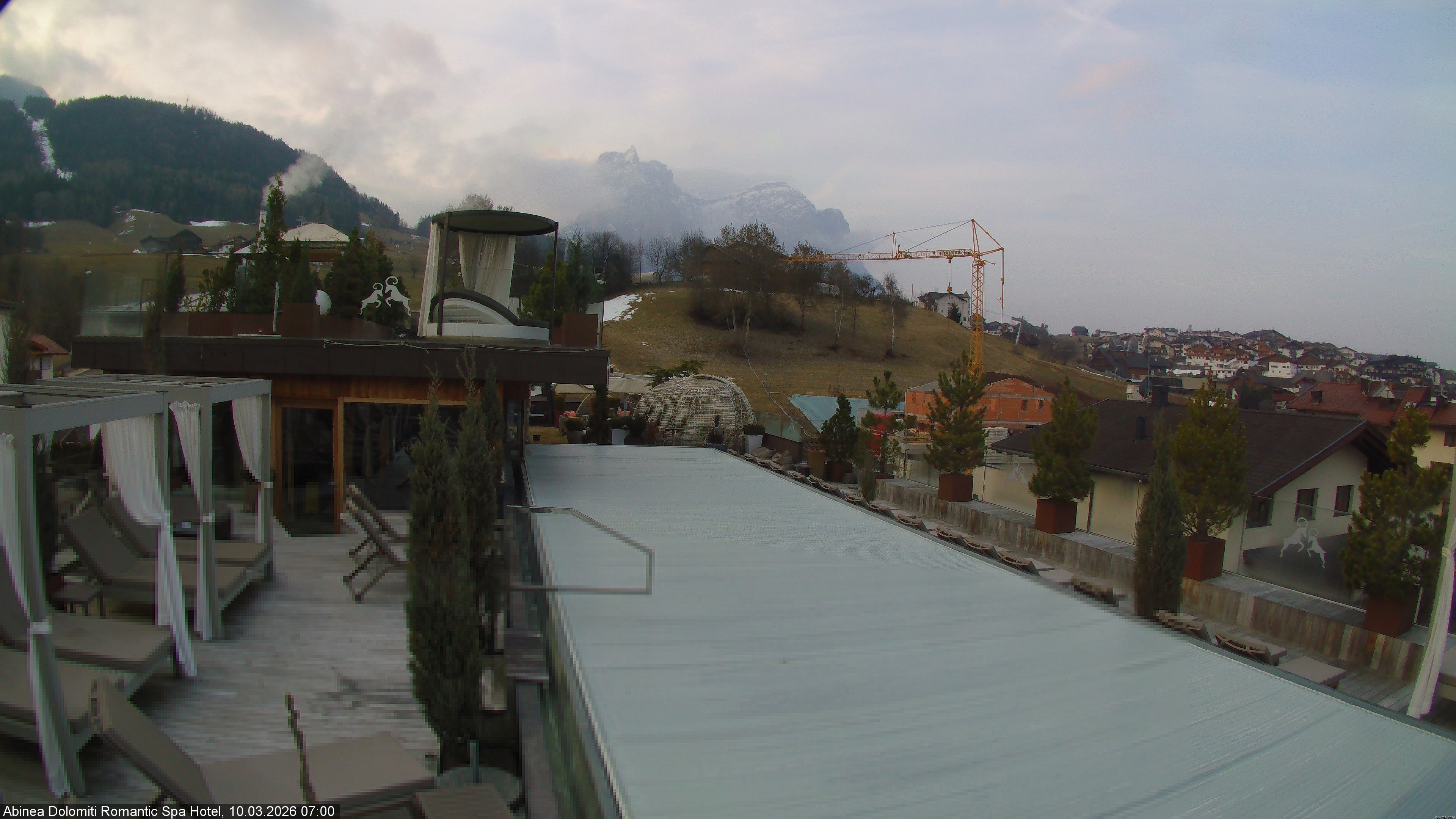 Archiv Foto Webcam Abinea Dolomiti Romantic Spa Hotel - Kastelruth