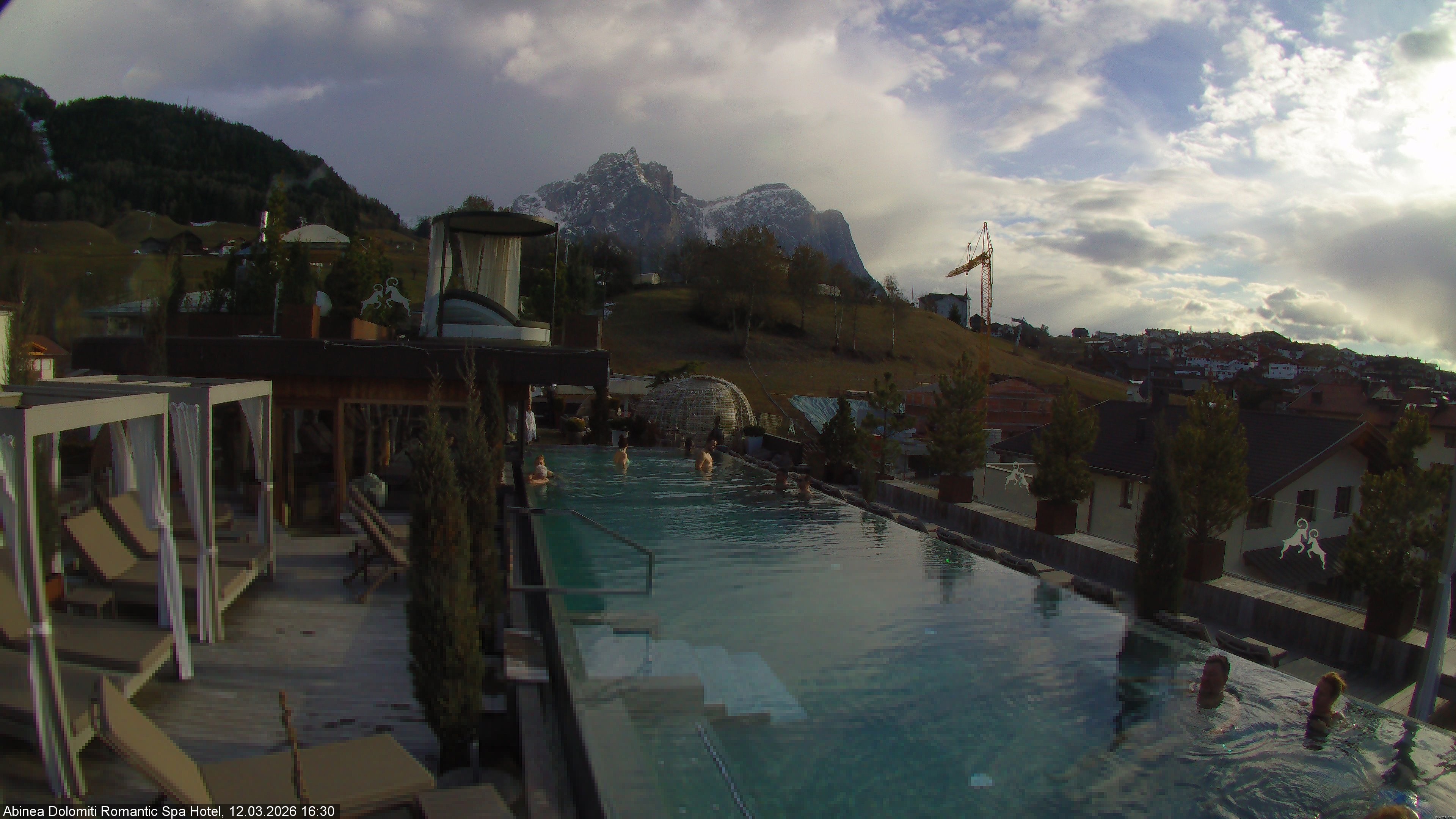 Archiv Foto Webcam Abinea Dolomiti Romantic Spa Hotel - Kastelruth