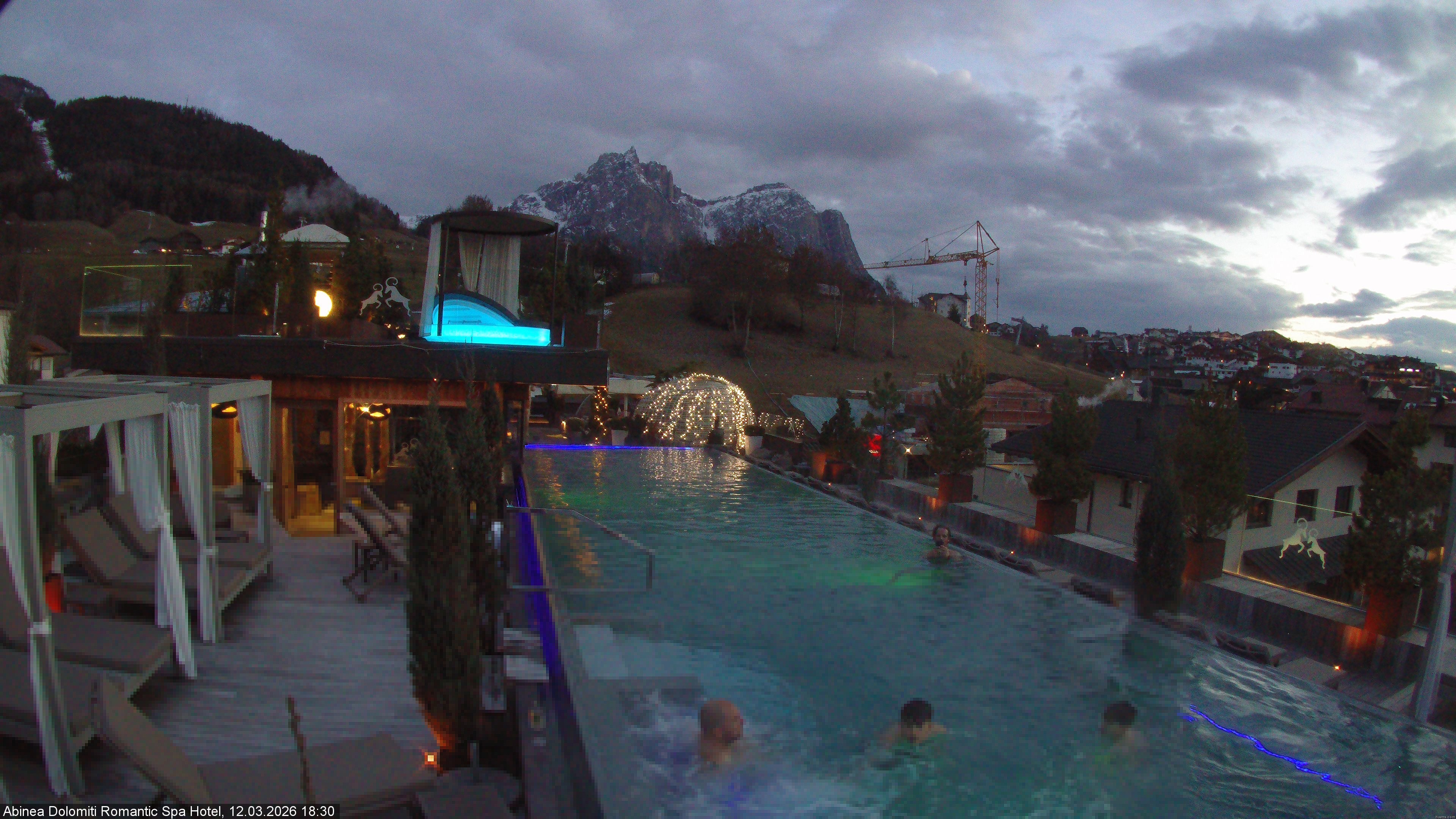 Archiv Foto Webcam Abinea Dolomiti Romantic Spa Hotel - Kastelruth