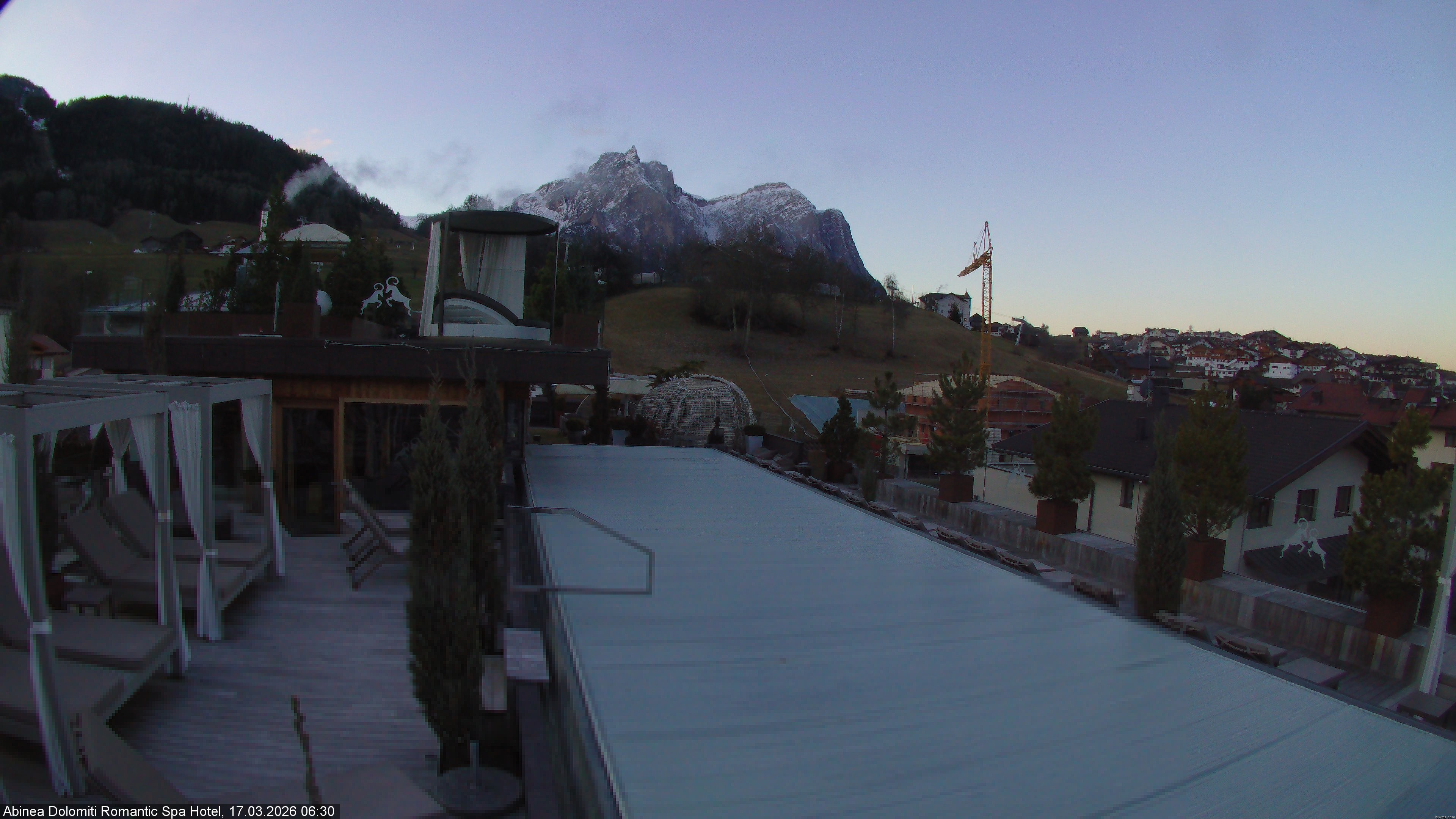 Archiv Foto Webcam Abinea Dolomiti Romantic Spa Hotel - Kastelruth