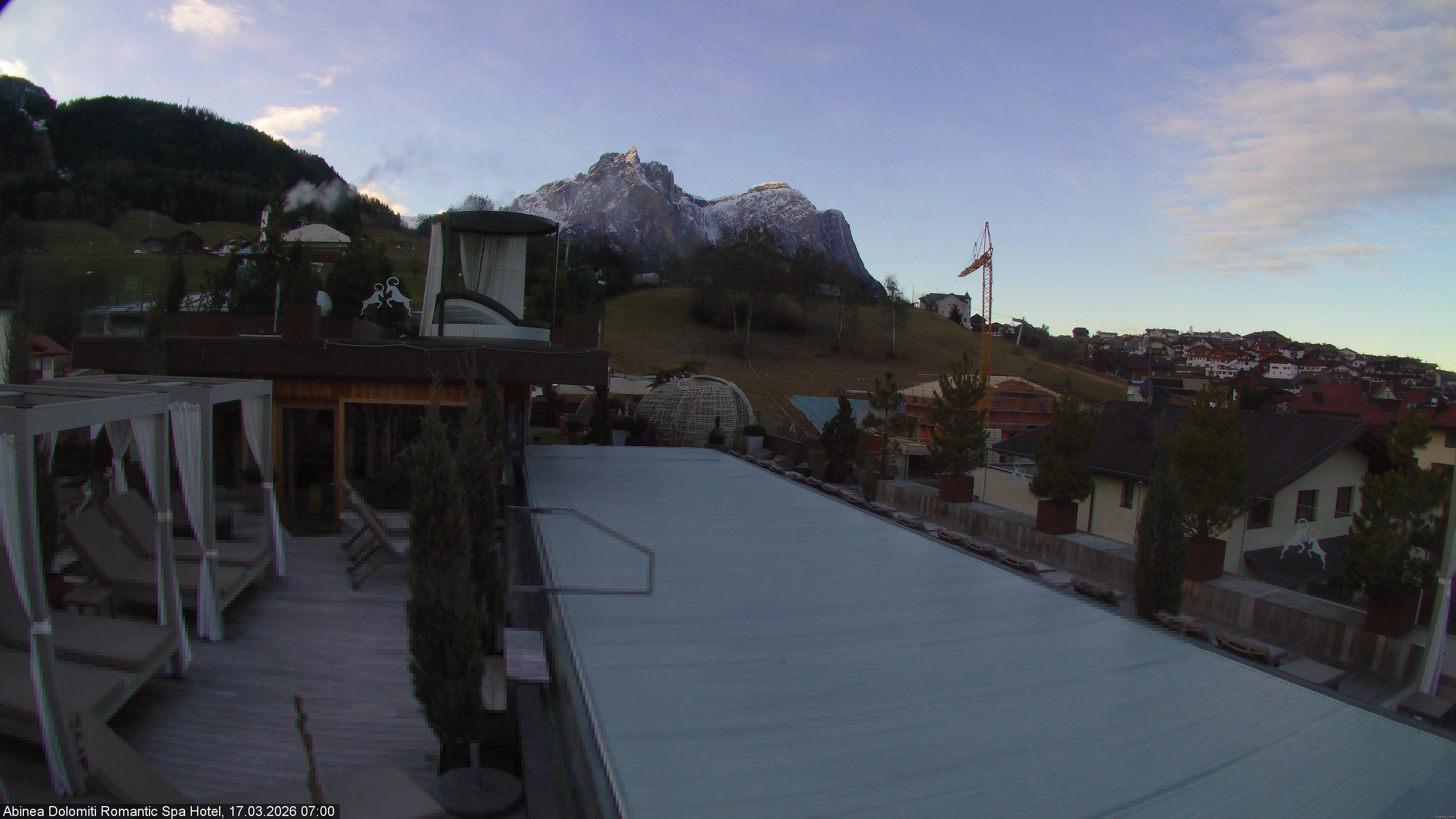 Archiv Foto Webcam Abinea Dolomiti Romantic Spa Hotel - Kastelruth