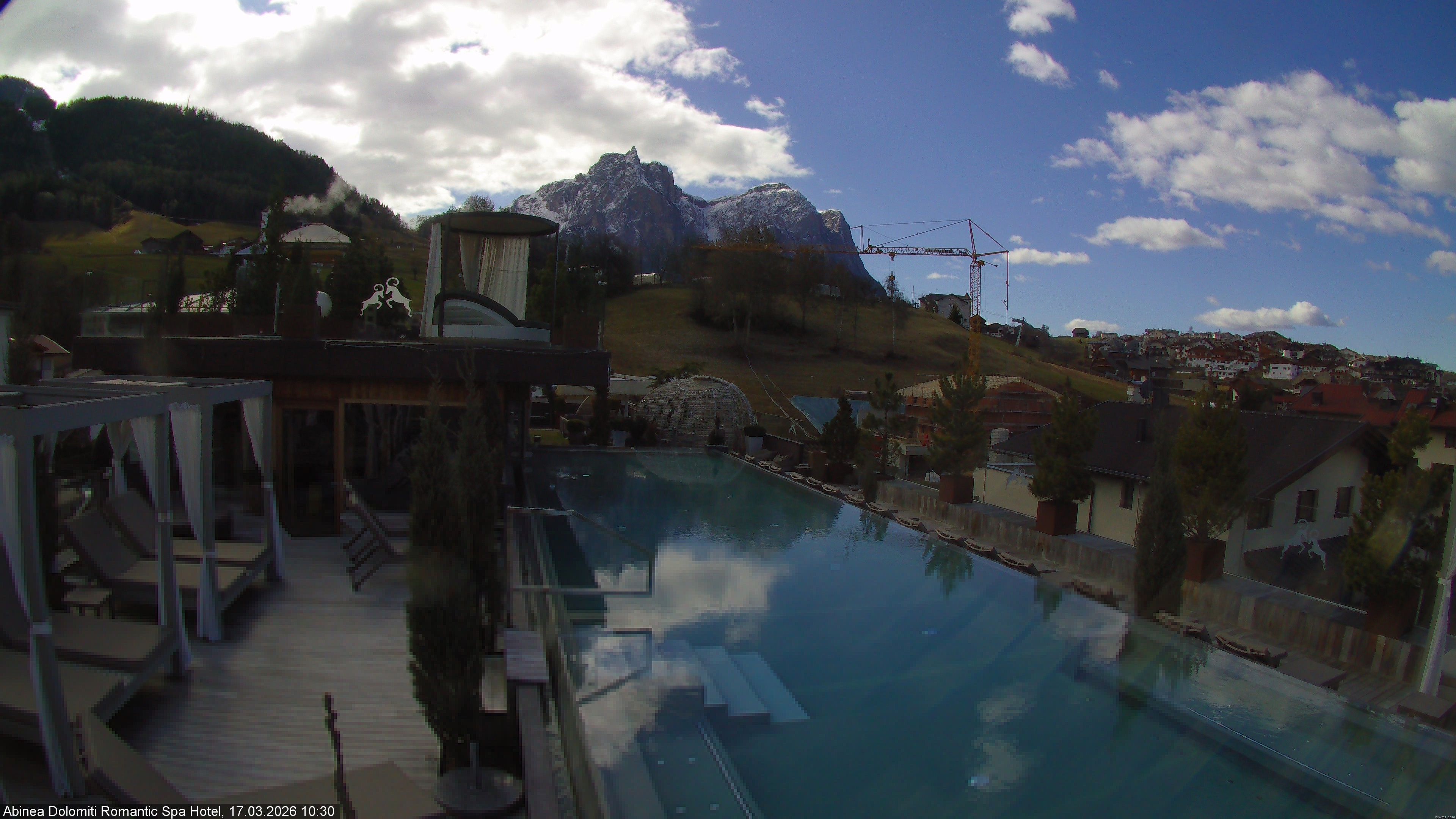 Archiv Foto Webcam Abinea Dolomiti Romantic Spa Hotel - Kastelruth