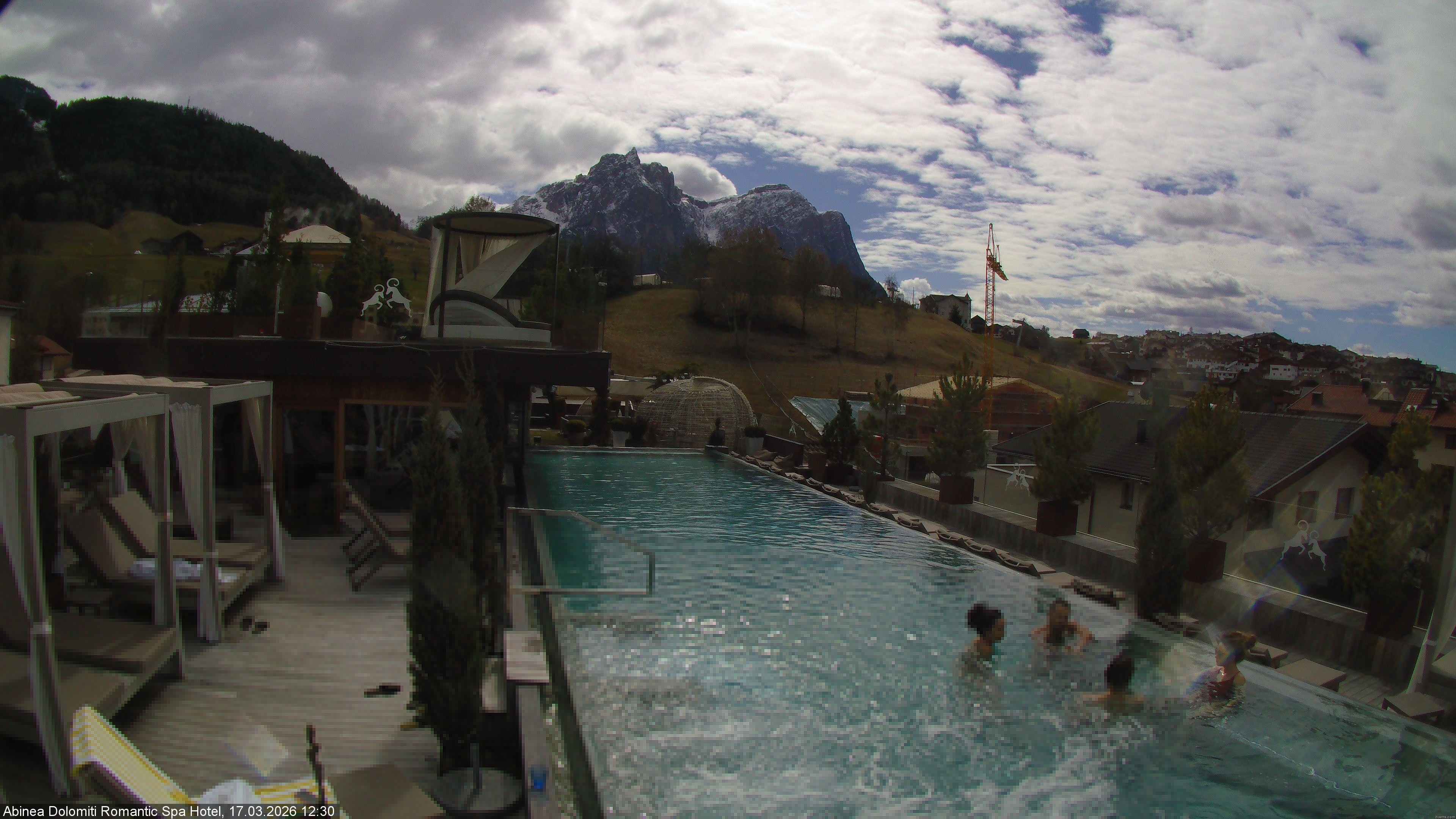 Archiv Foto Webcam Abinea Dolomiti Romantic Spa Hotel - Kastelruth