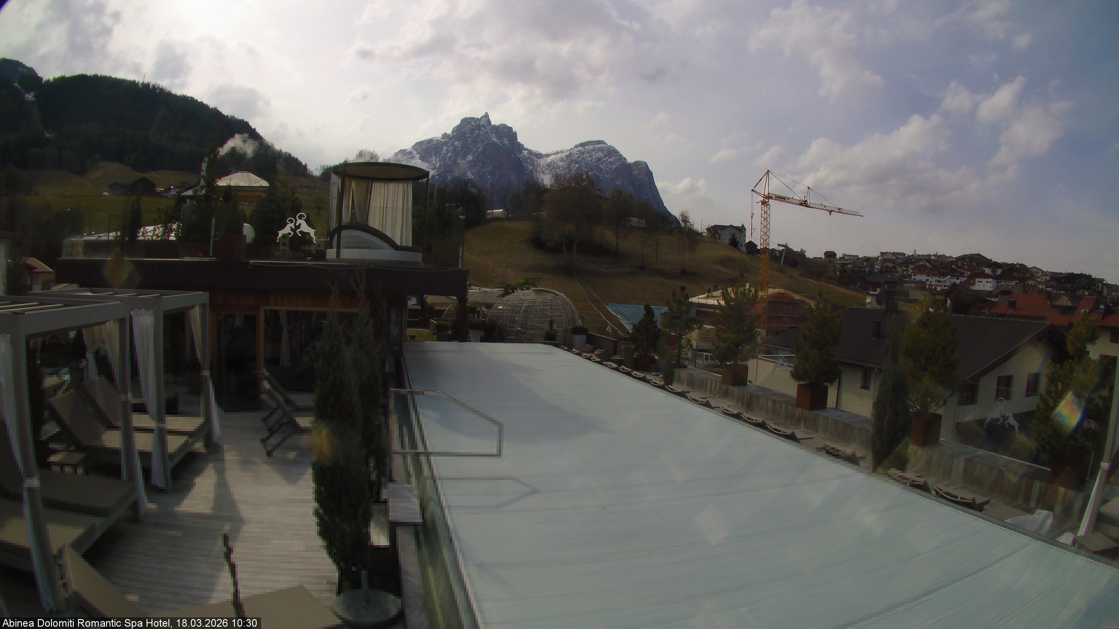 Archiv Foto Webcam Abinea Dolomiti Romantic Spa Hotel - Kastelruth