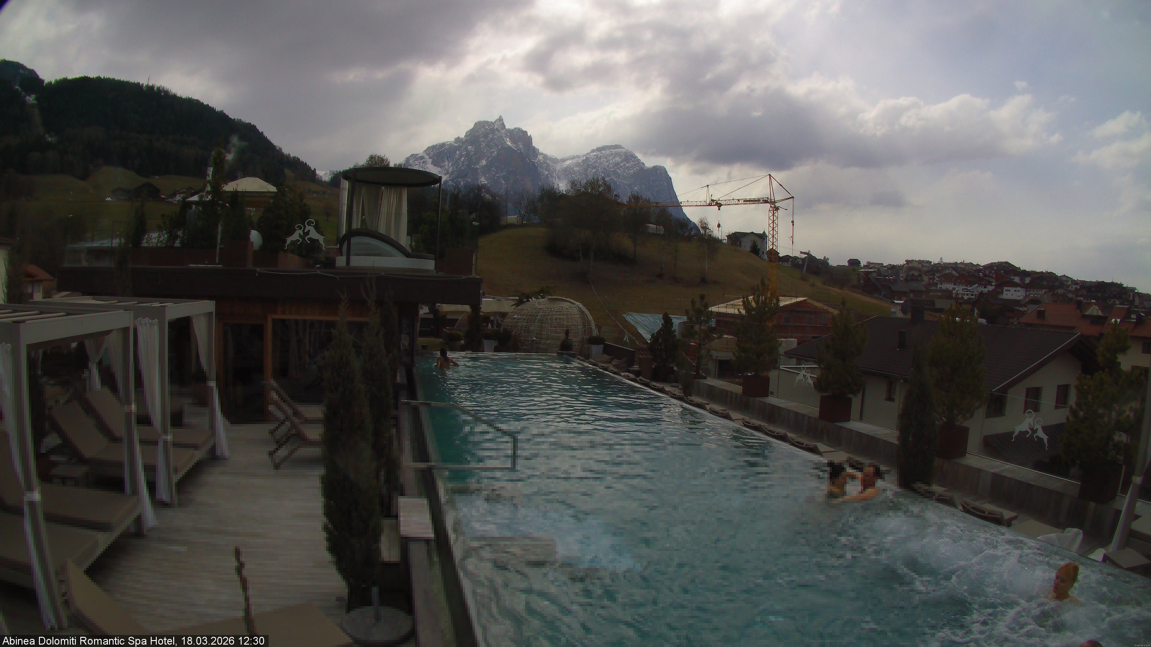 Archiv Foto Webcam Abinea Dolomiti Romantic Spa Hotel - Kastelruth