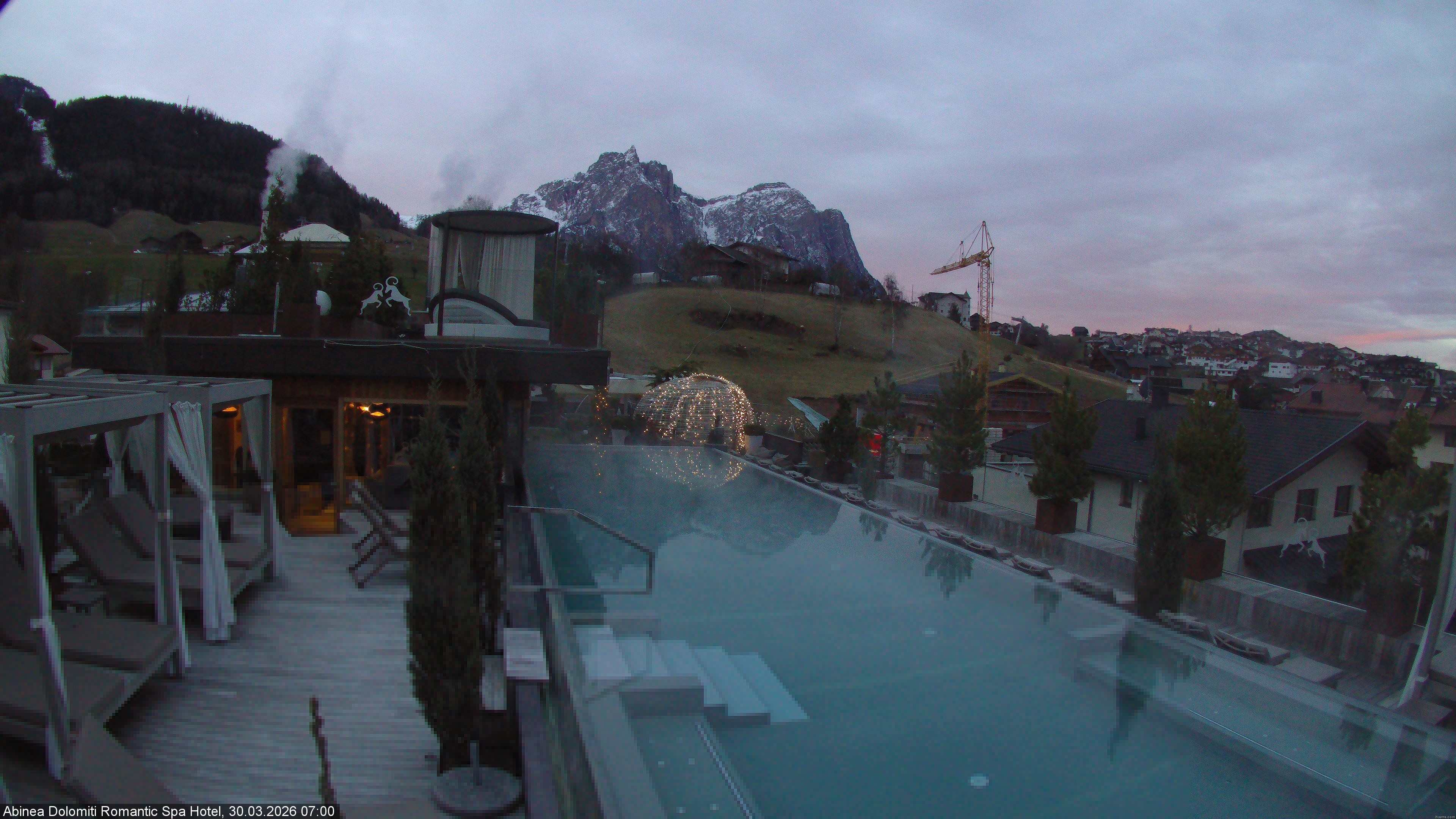 Archiv Foto Webcam Abinea Dolomiti Romantic Spa Hotel - Kastelruth