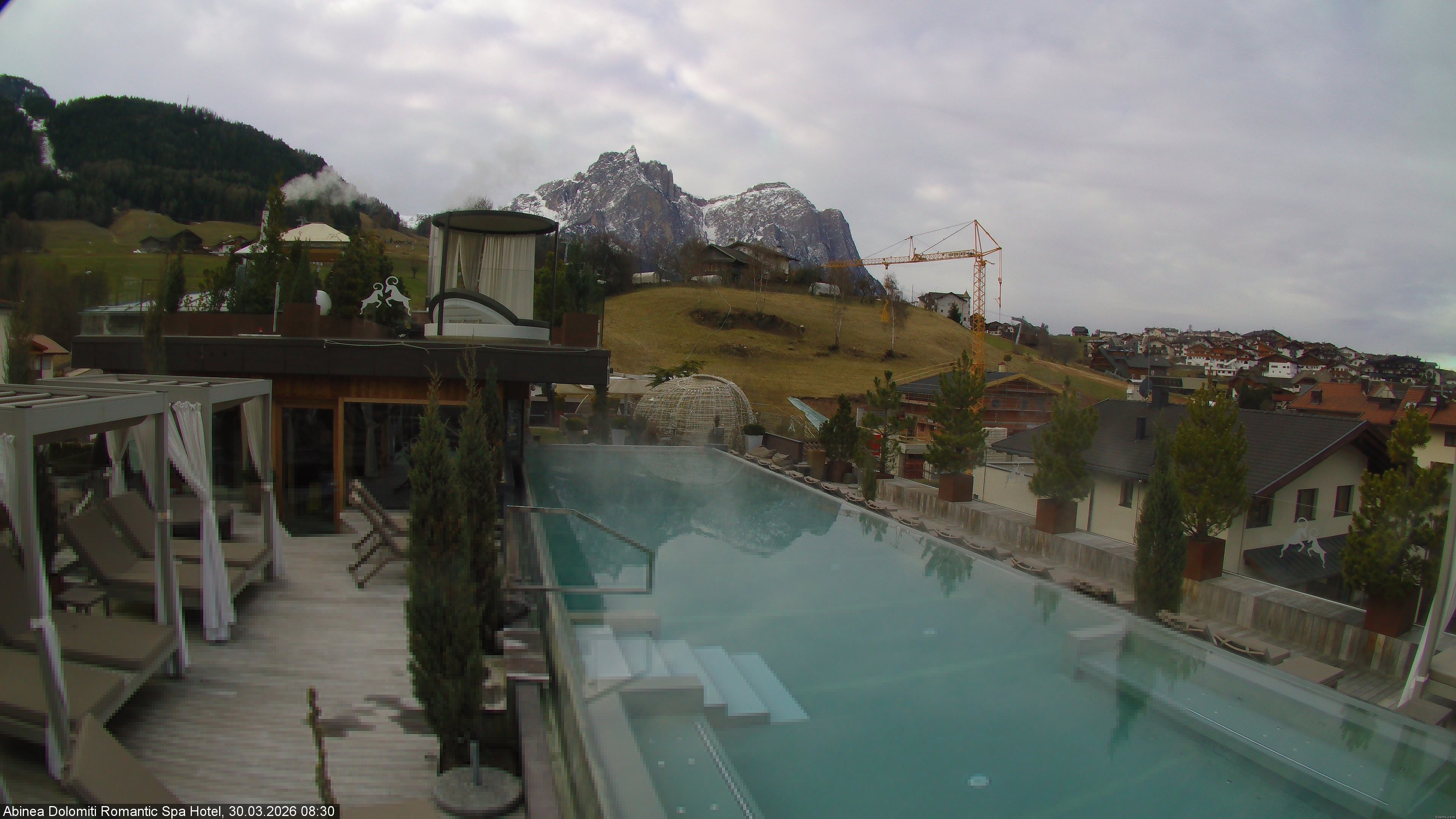 Archiv Foto Webcam Abinea Dolomiti Romantic Spa Hotel - Kastelruth