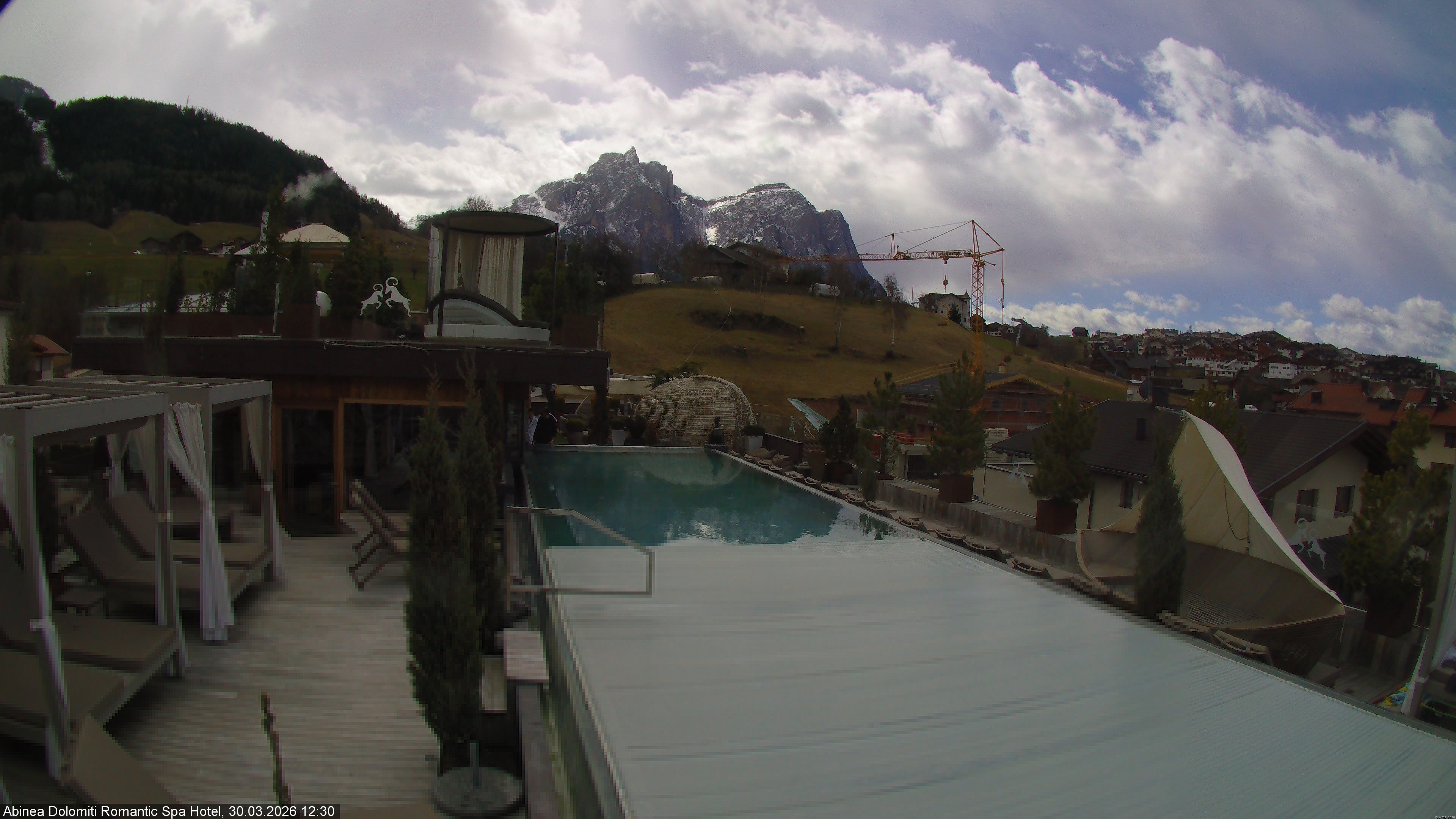 Archiv Foto Webcam Abinea Dolomiti Romantic Spa Hotel - Kastelruth