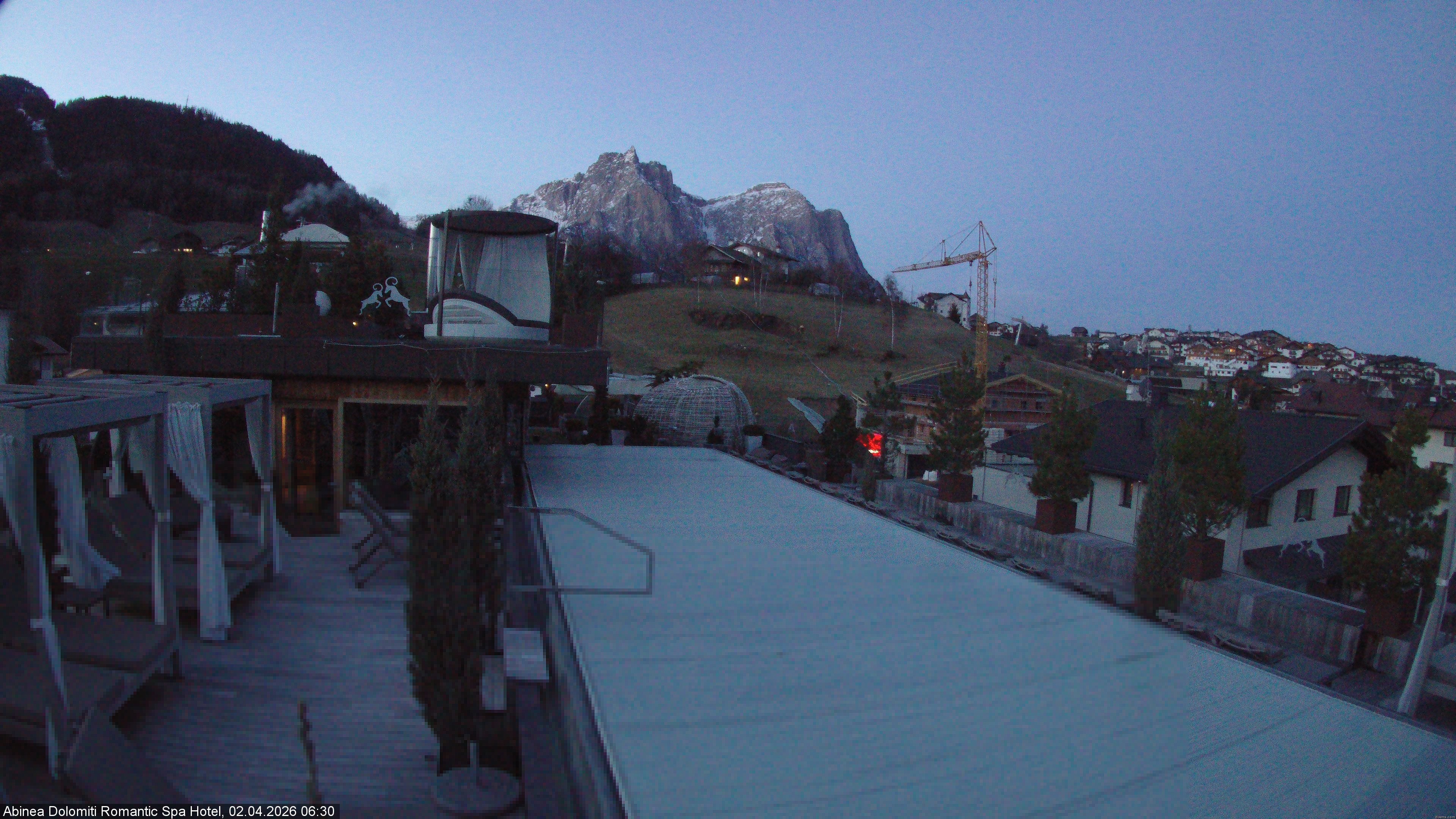 Archiv Foto Webcam Abinea Dolomiti Romantic Spa Hotel - Kastelruth