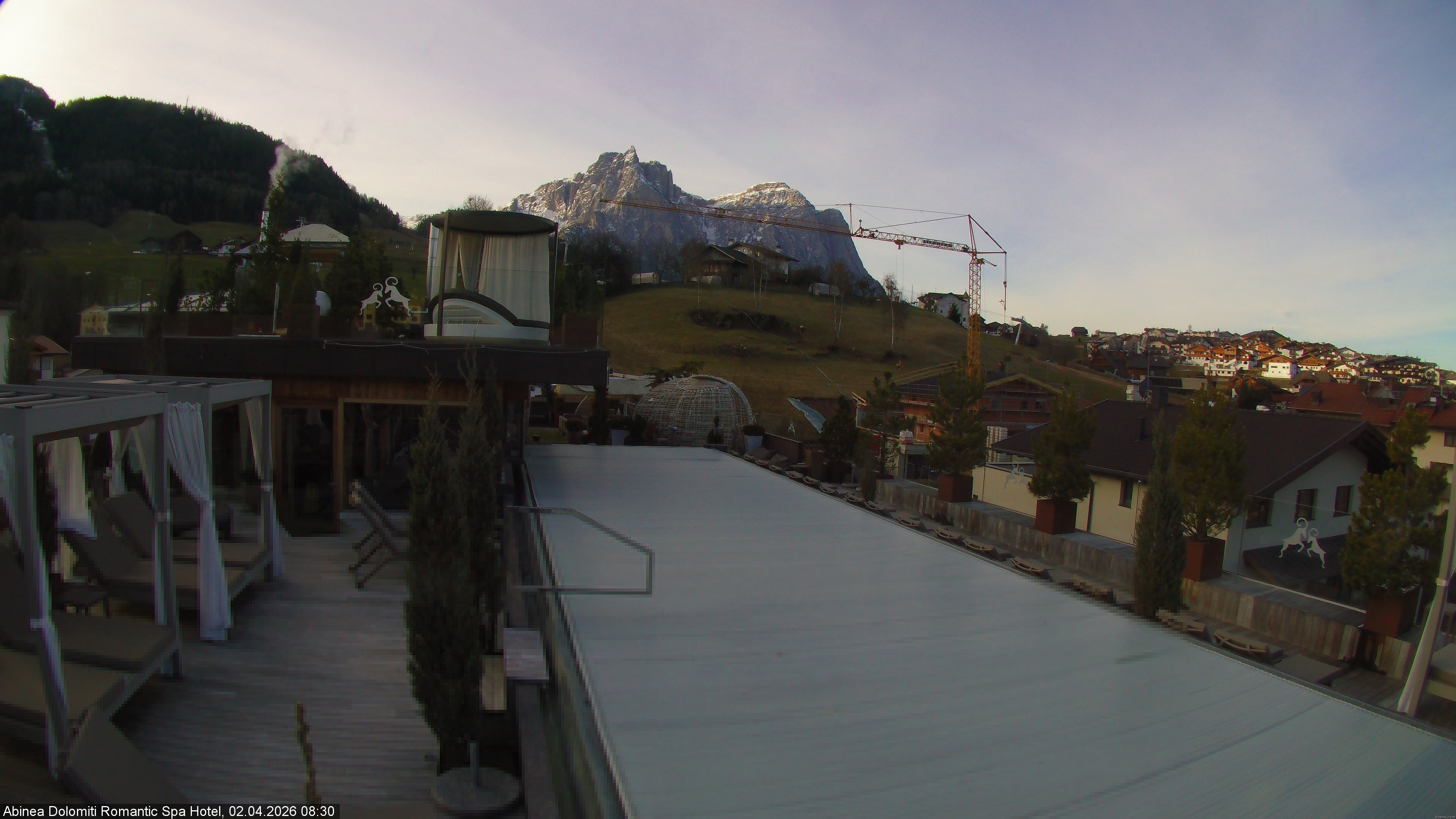Archiv Foto Webcam Abinea Dolomiti Romantic Spa Hotel - Kastelruth