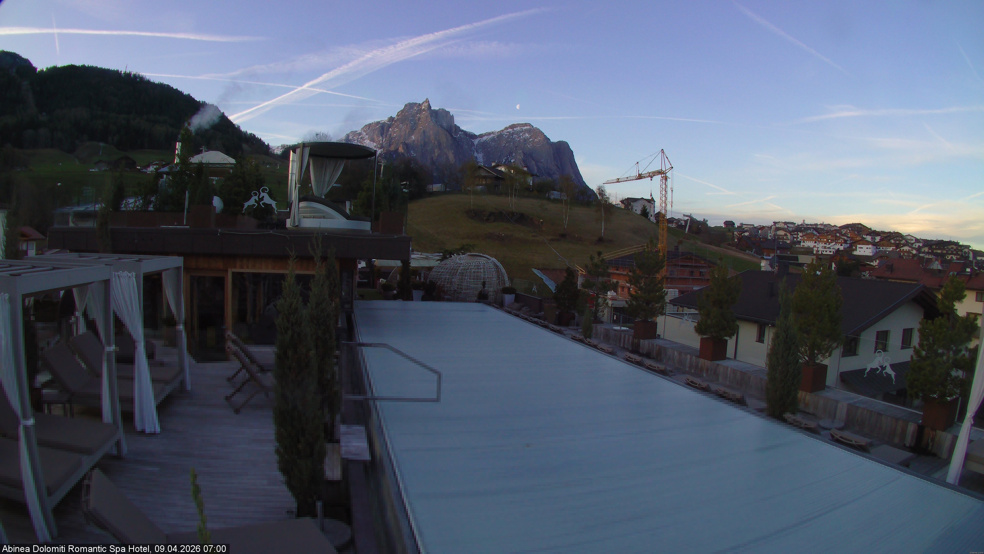 Archiv Foto Webcam Abinea Dolomiti Romantic Spa Hotel - Kastelruth